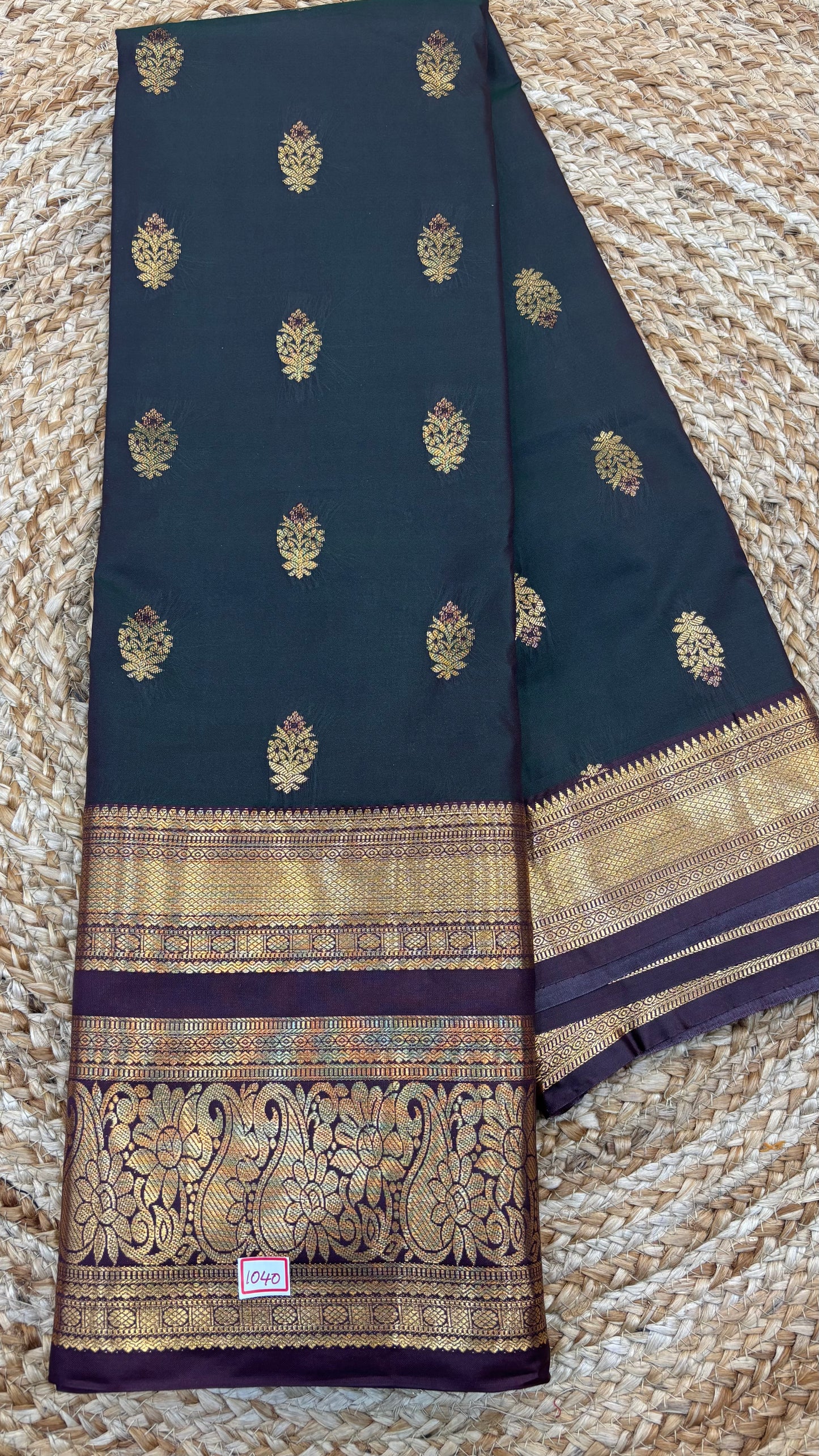 Semi Kanchi Butta Sarees