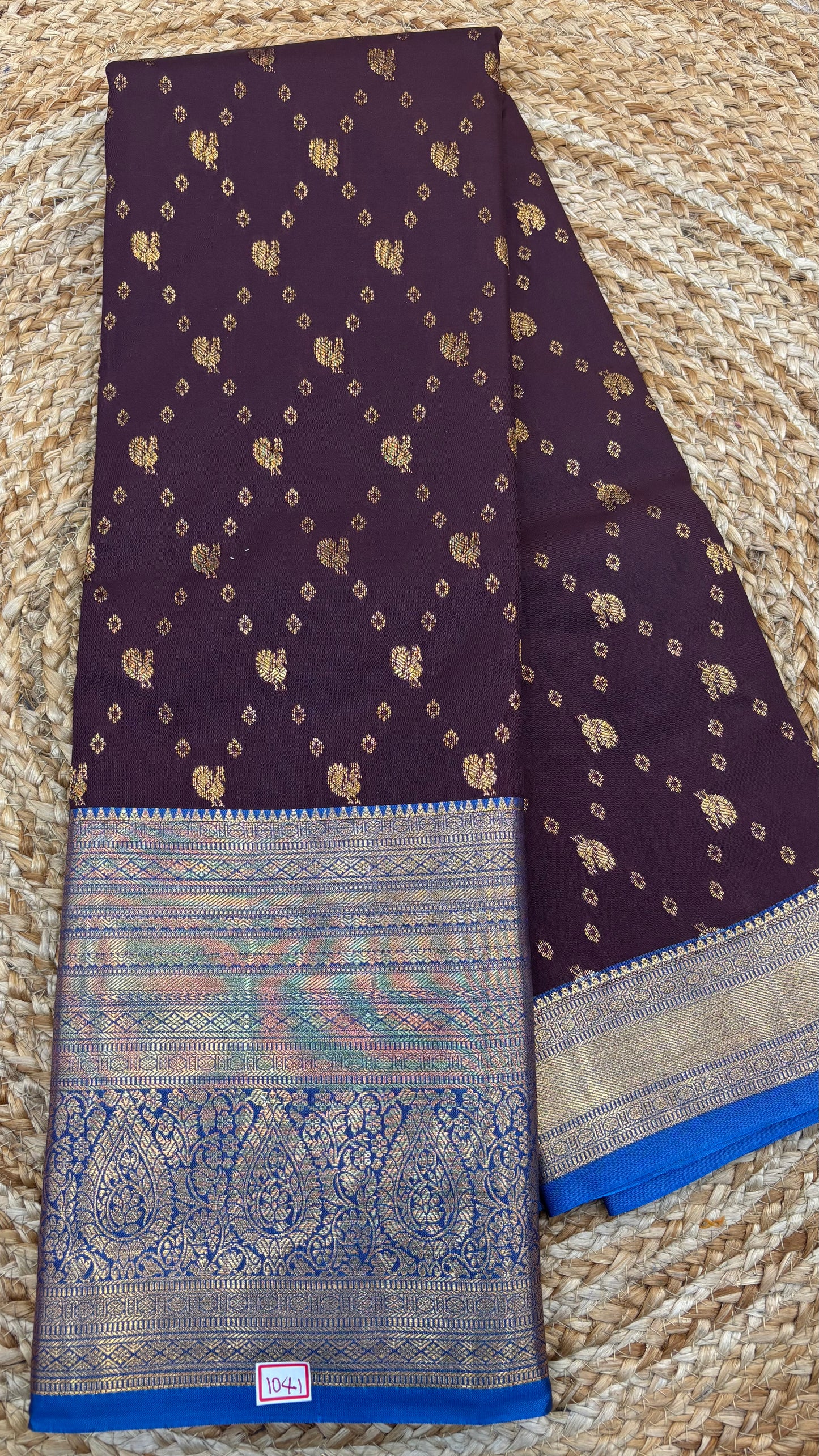 Semi Kanchi Butta Sarees