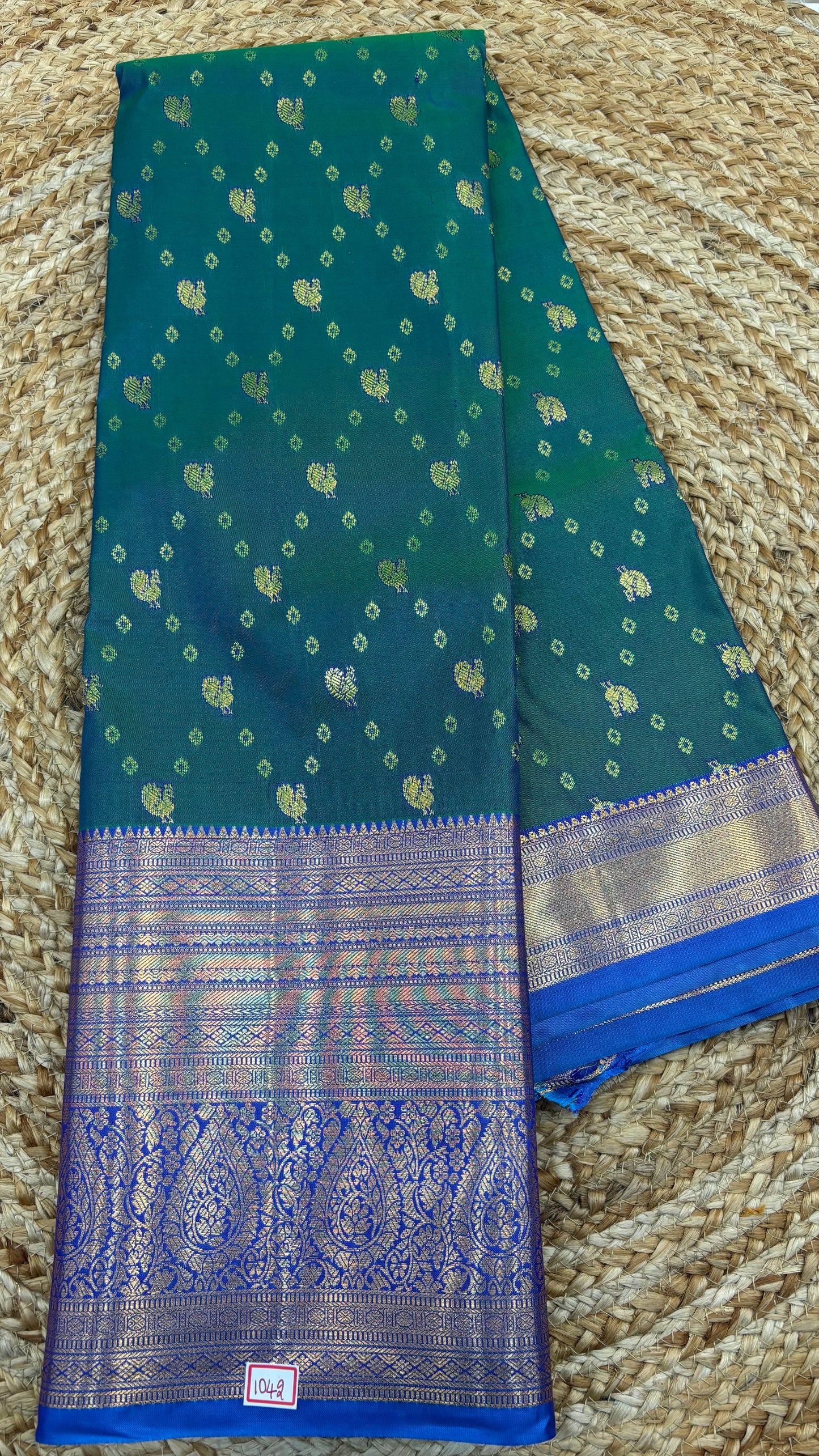 Semi Kanchi Butta Sarees