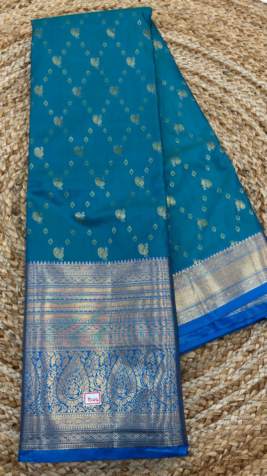Semi Kanchi Butta Sarees