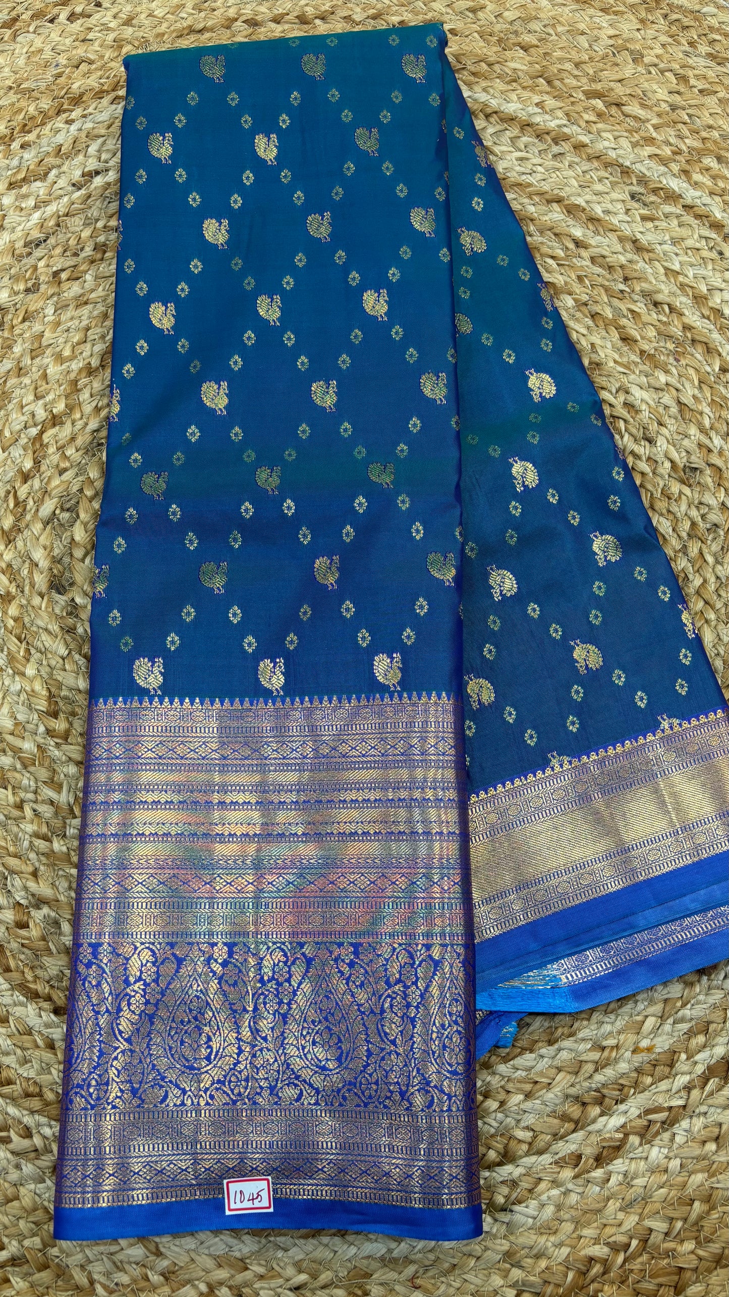 Semi Kanchi Butta Sarees