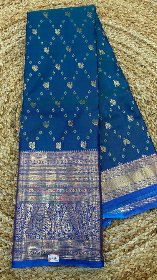 Semi Kanchi Butta Sarees