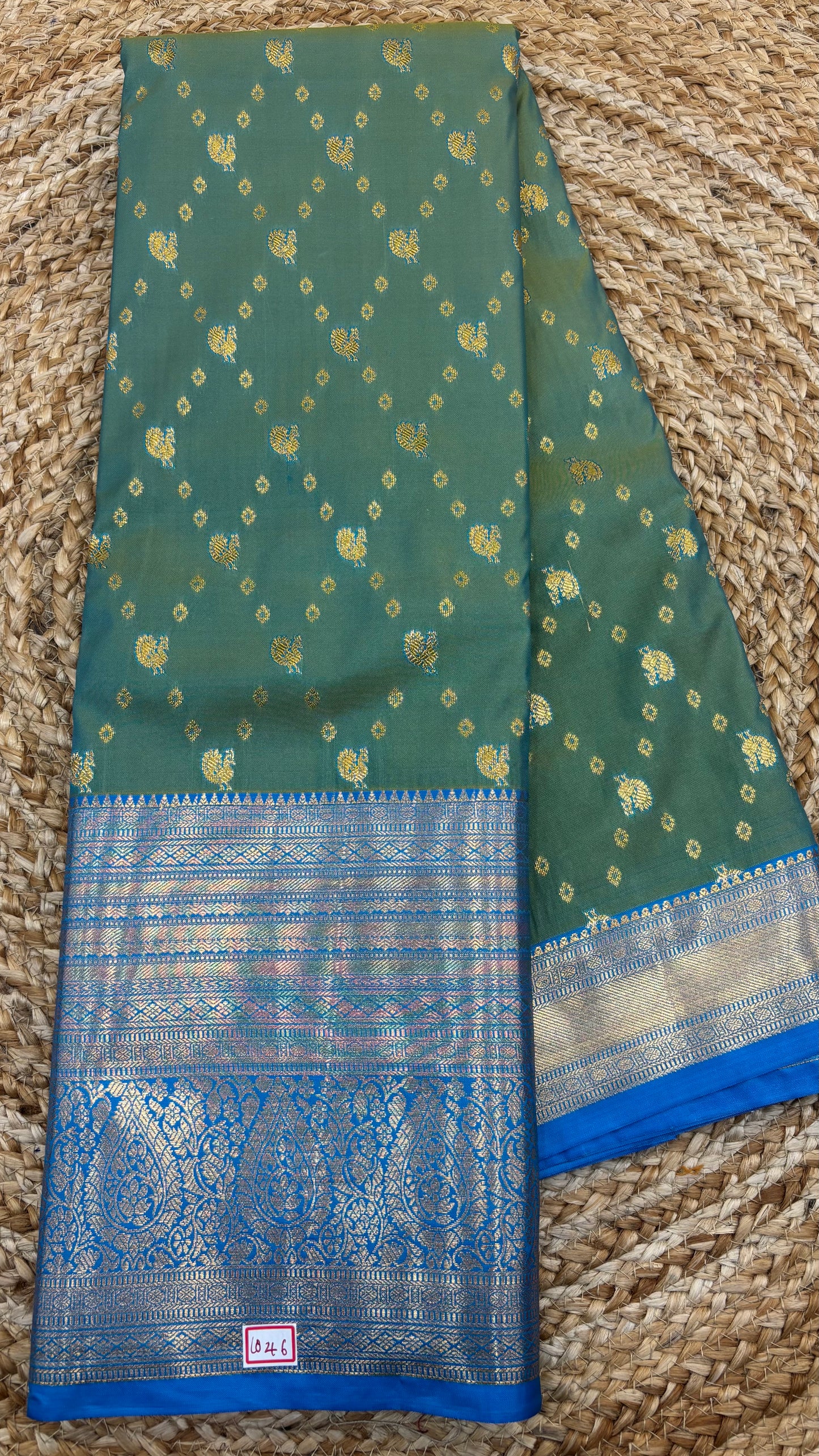 Semi Kanchi Butta Sarees