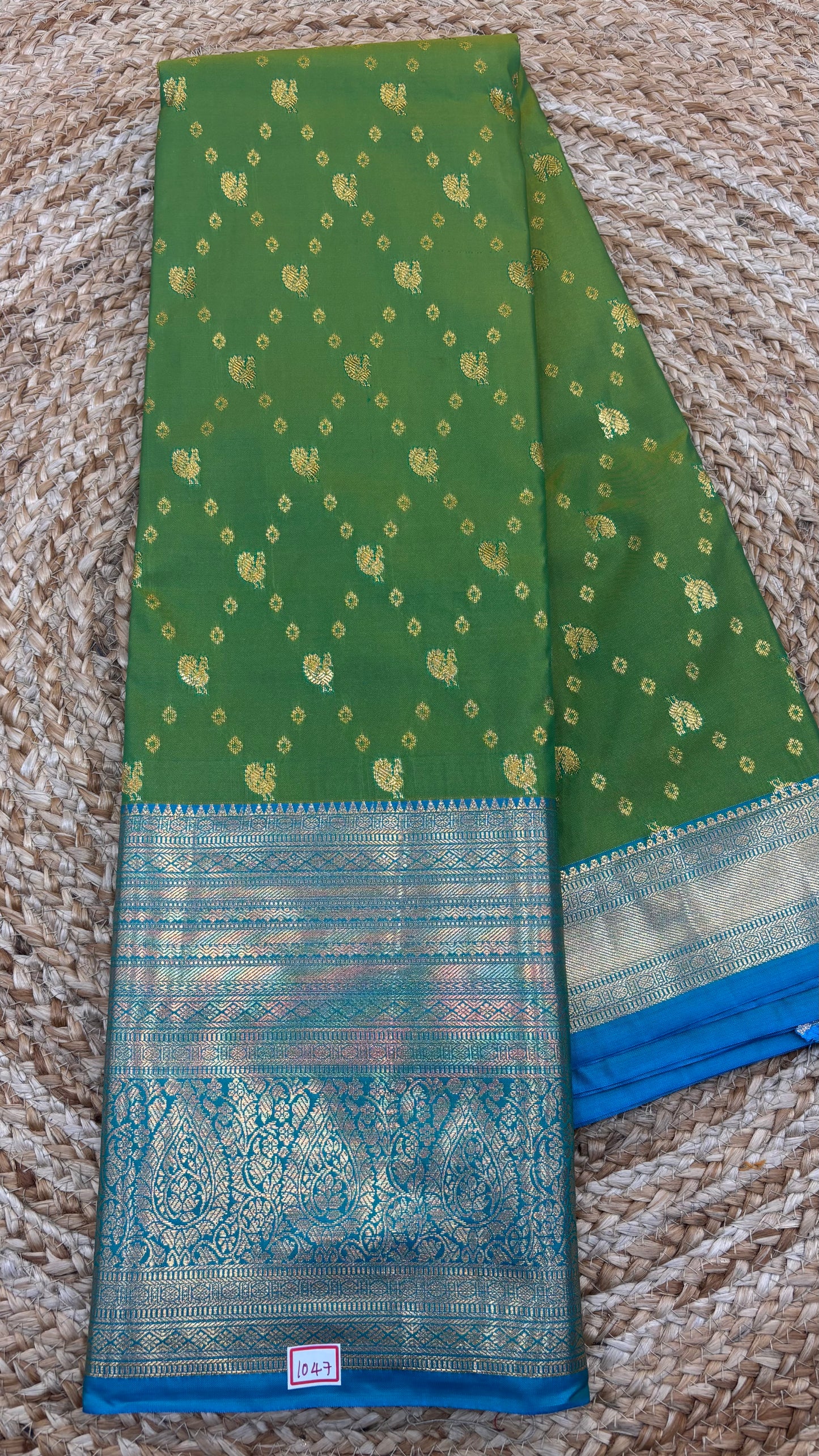 Semi Kanchi Butta Sarees