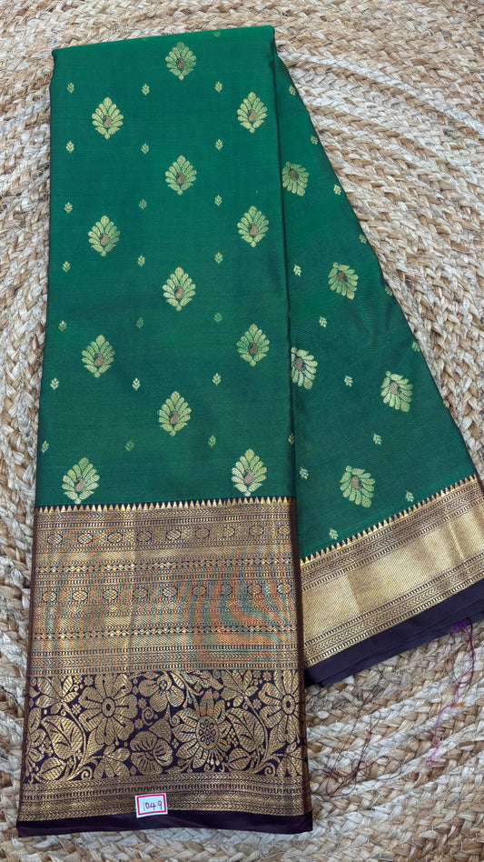 Semi Kanchi Butta Sarees