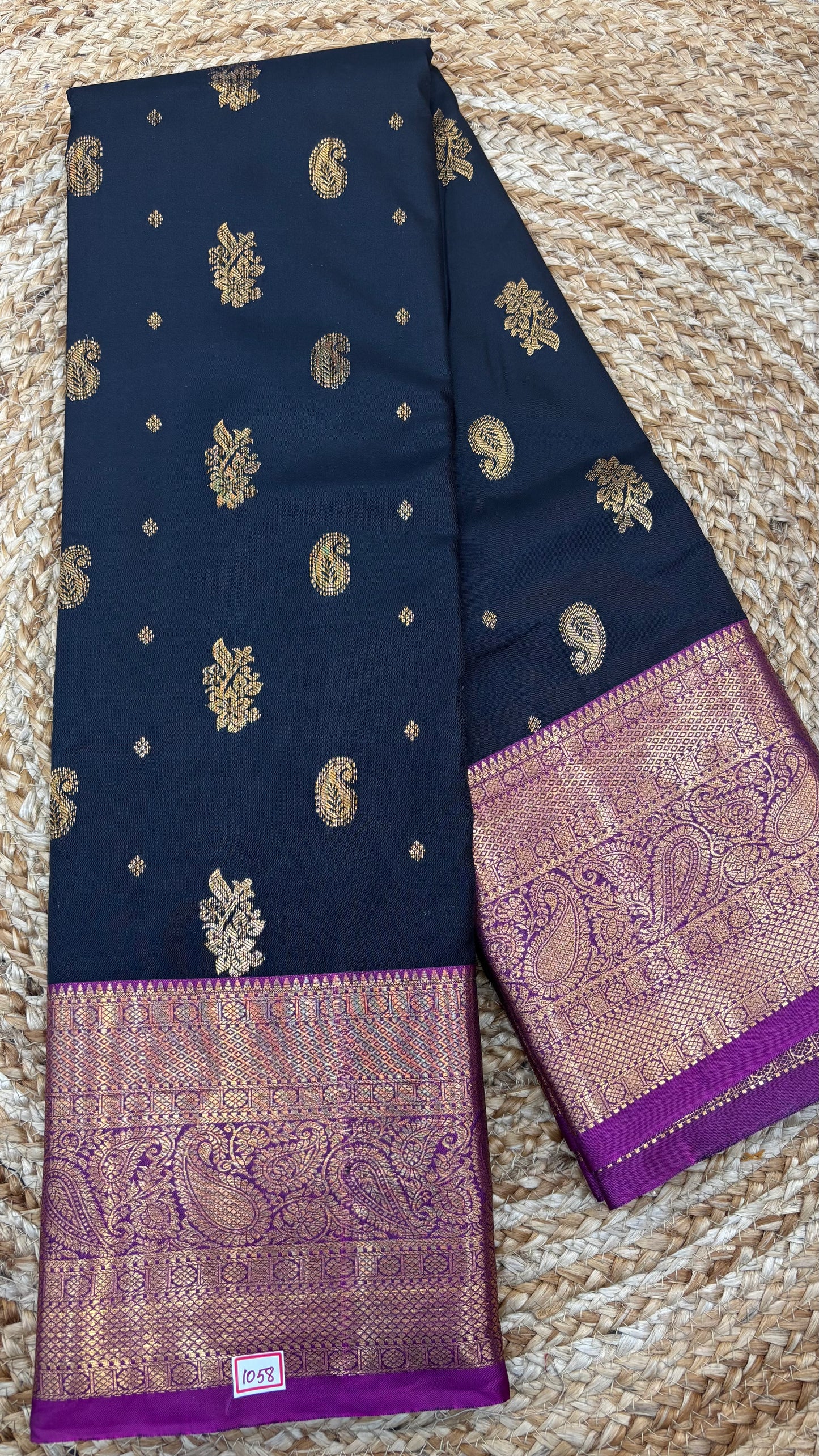 Semi Kanchi Butta Sarees