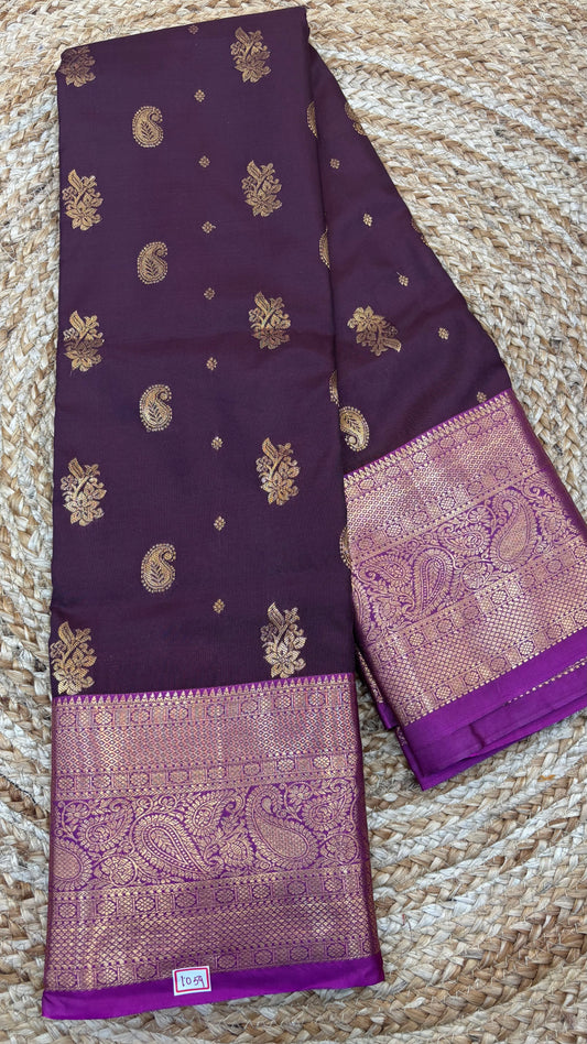Semi Kanchi Butta Sarees