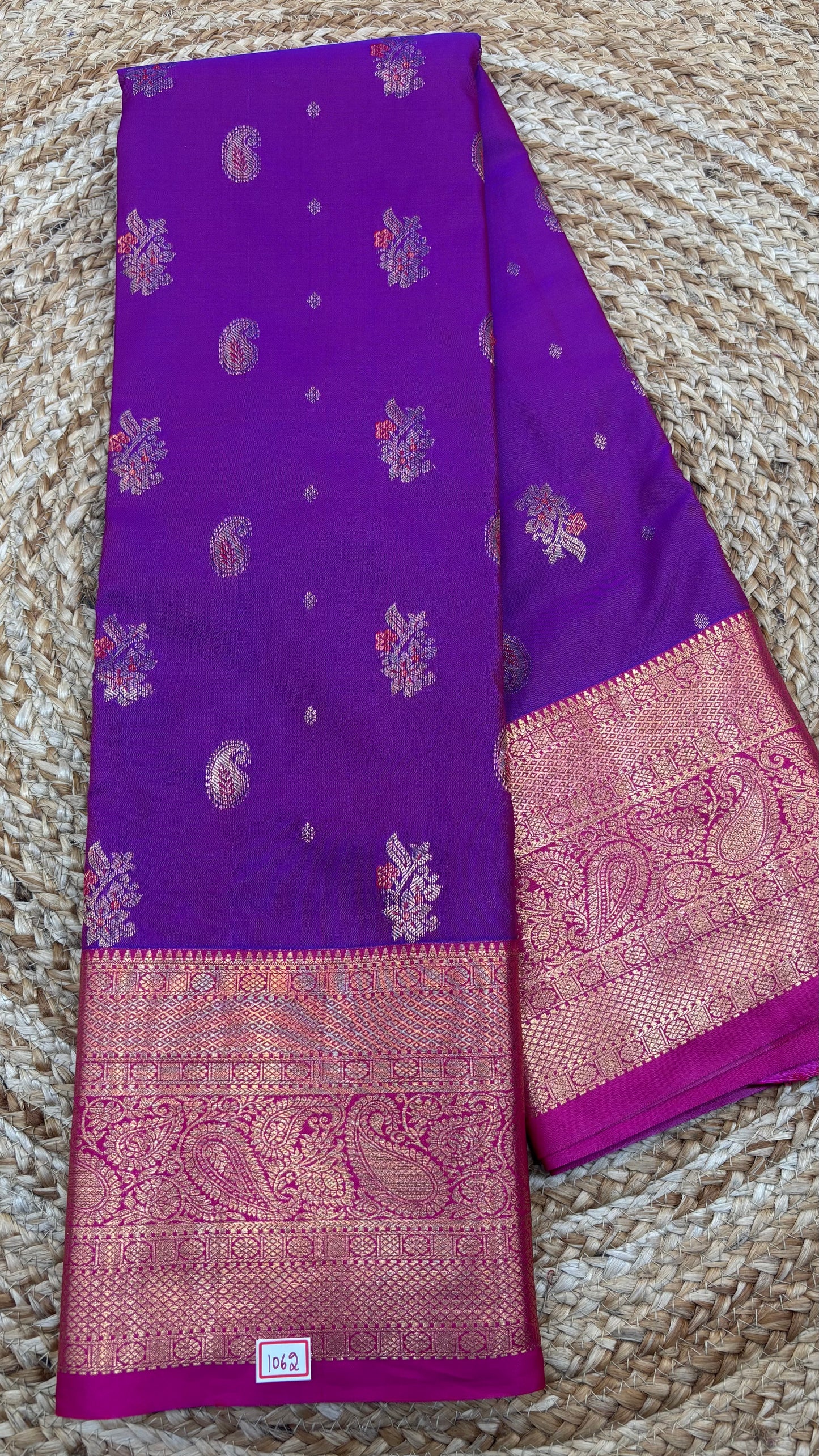 Semi Kanchi Butta Sarees