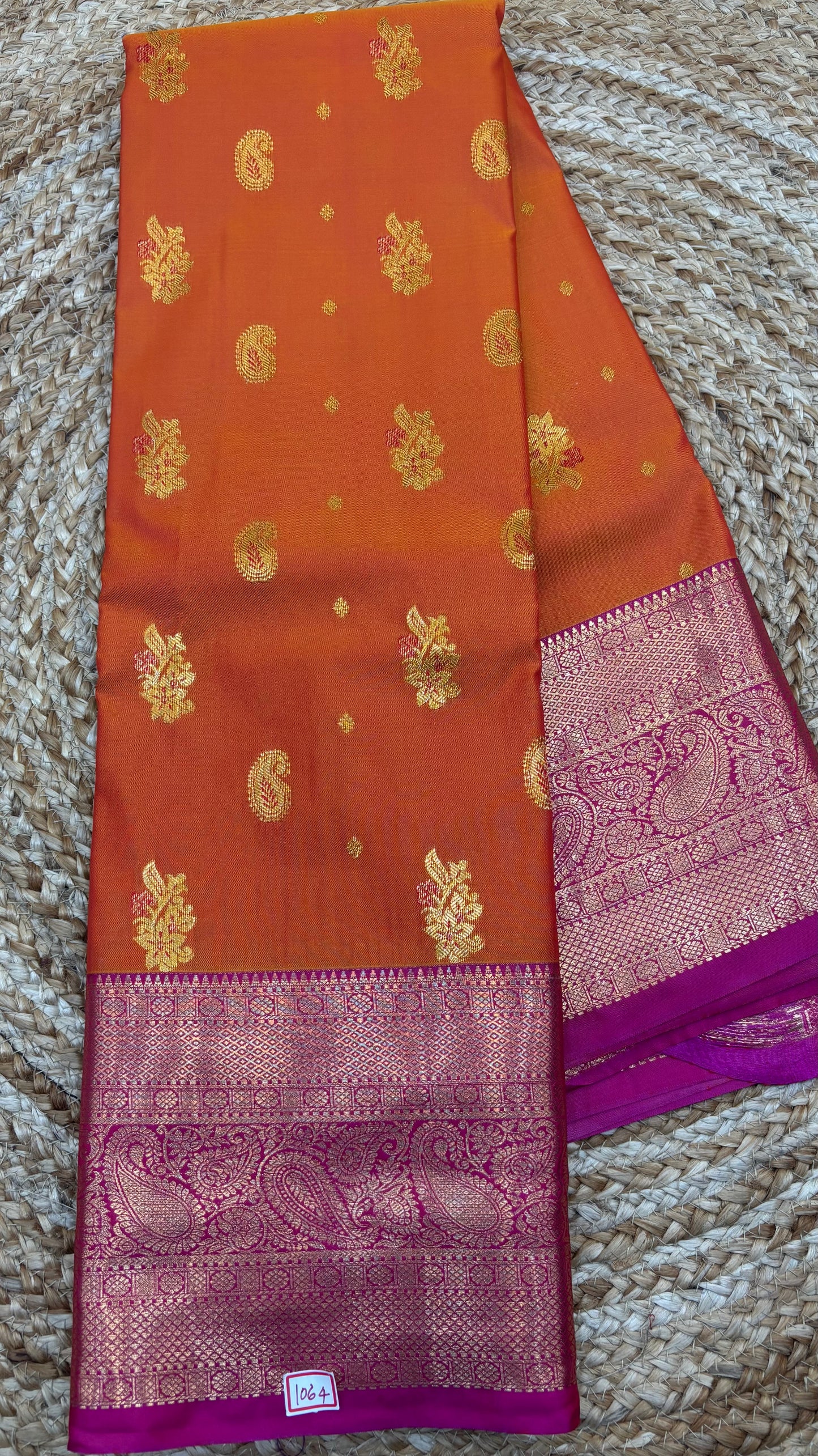 Semi Kanchi Butta Sarees