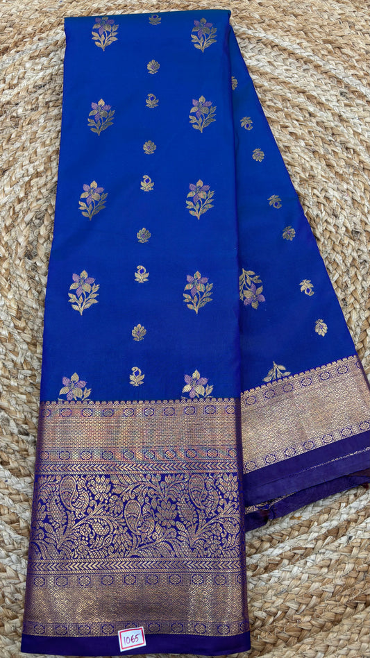 Semi Kanchi Butta Sarees