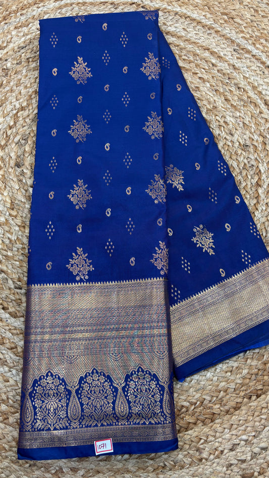 Semi Kanchi Butta Sarees