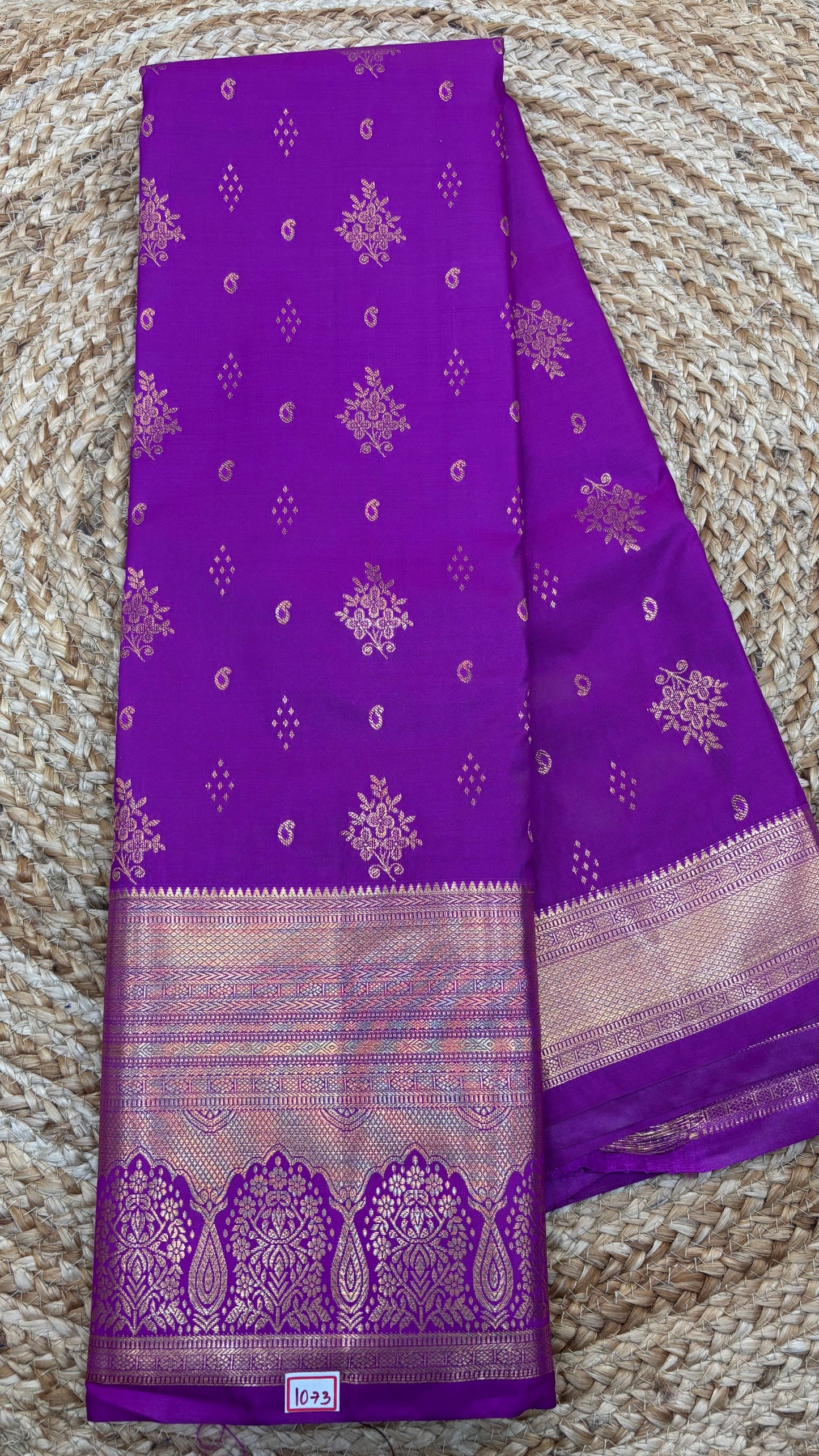Semi Kanchi Butta Sarees