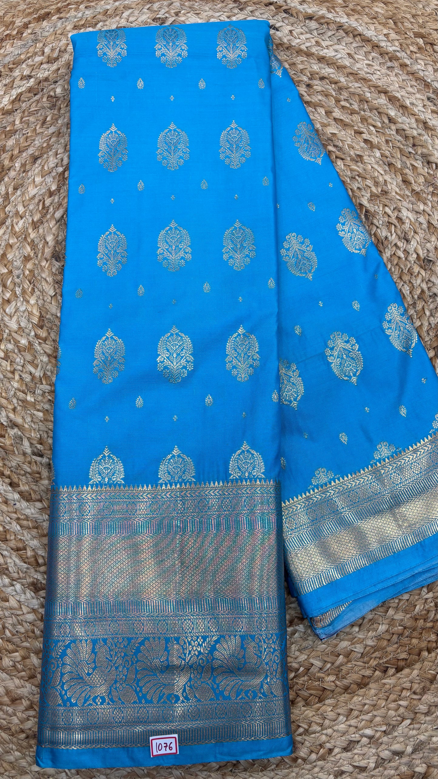 Semi Kanchi Butta Sarees
