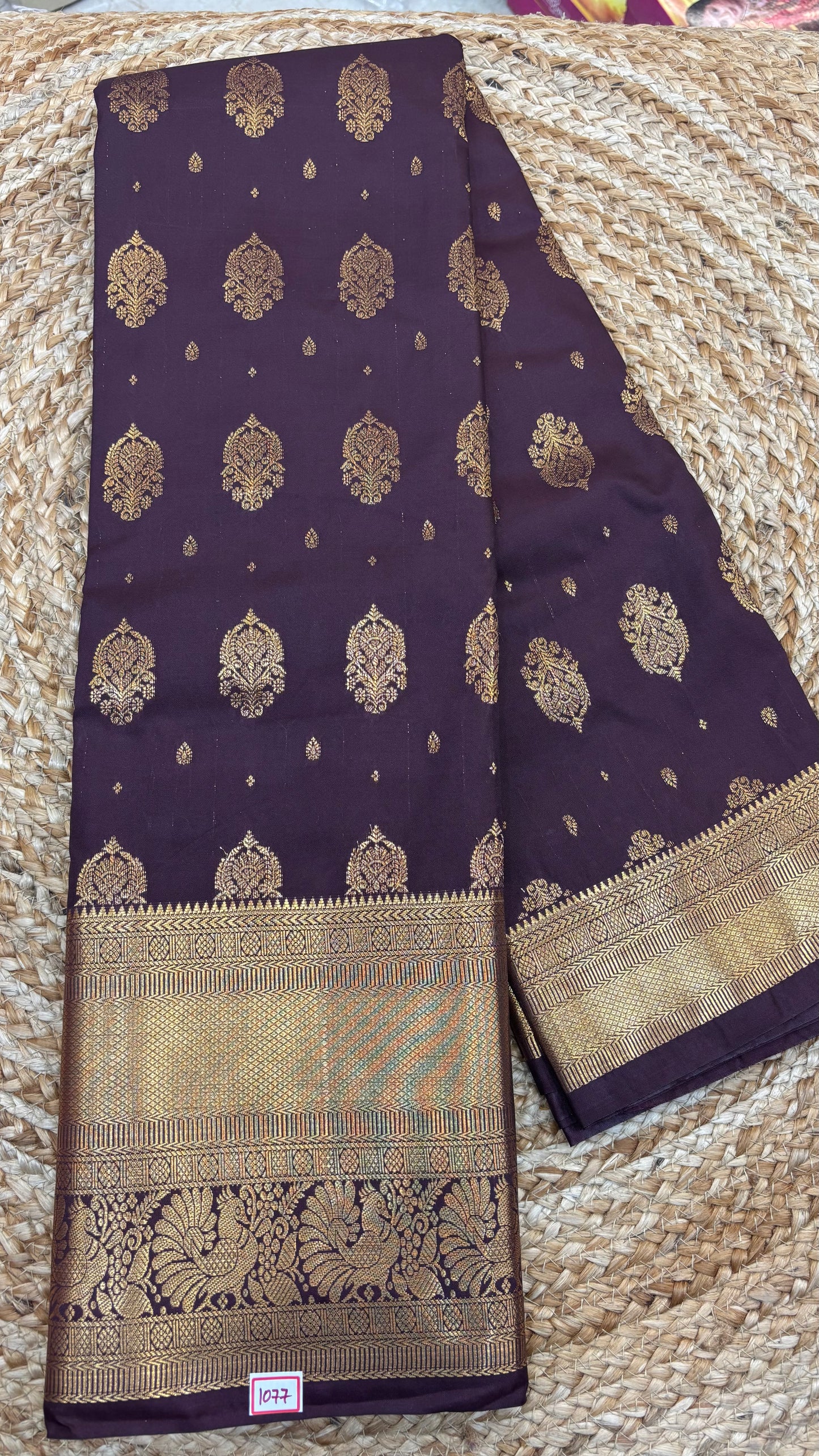 Semi Kanchi Butta Sarees
