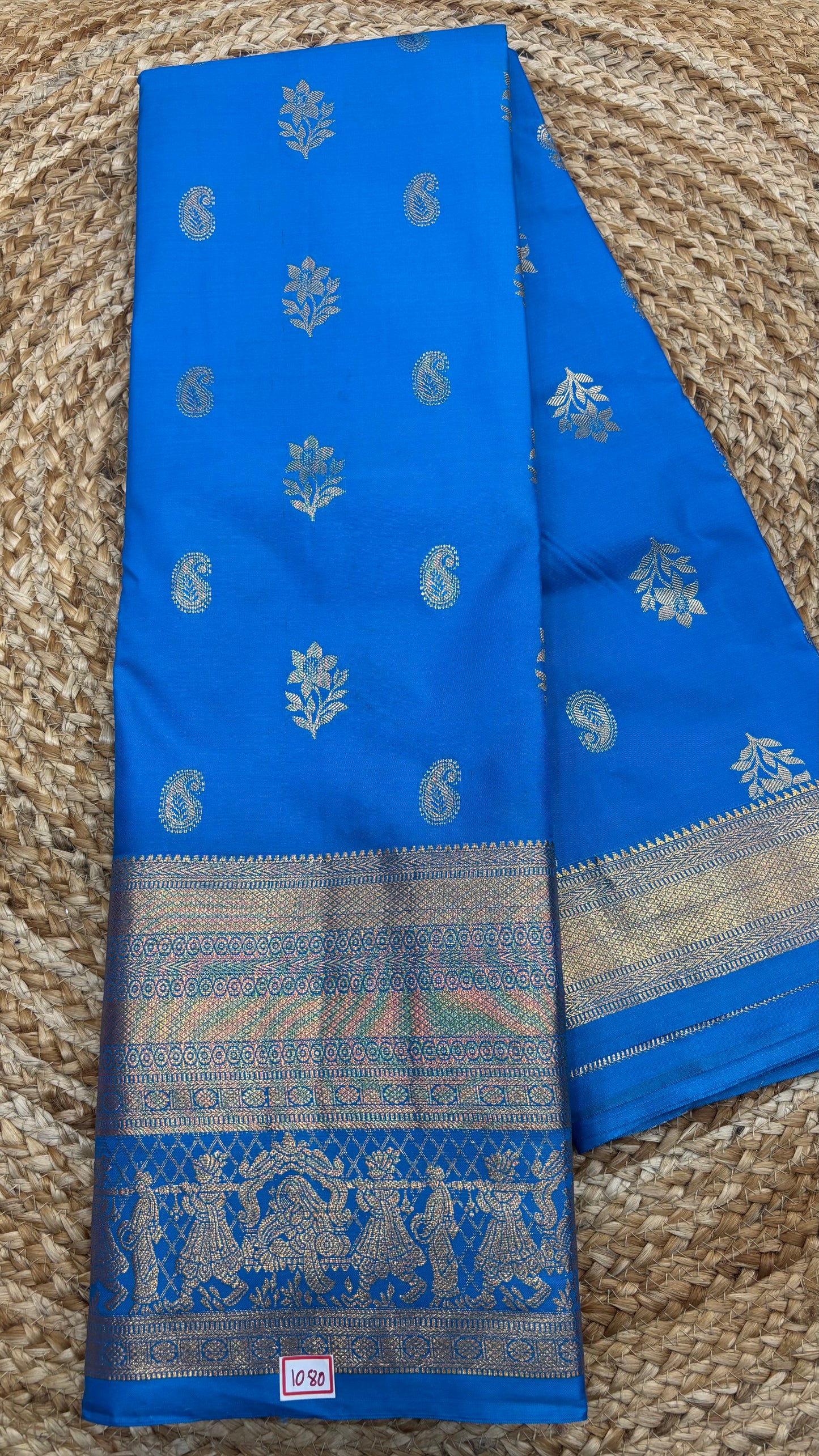 Semi Kanchi Butta Sarees