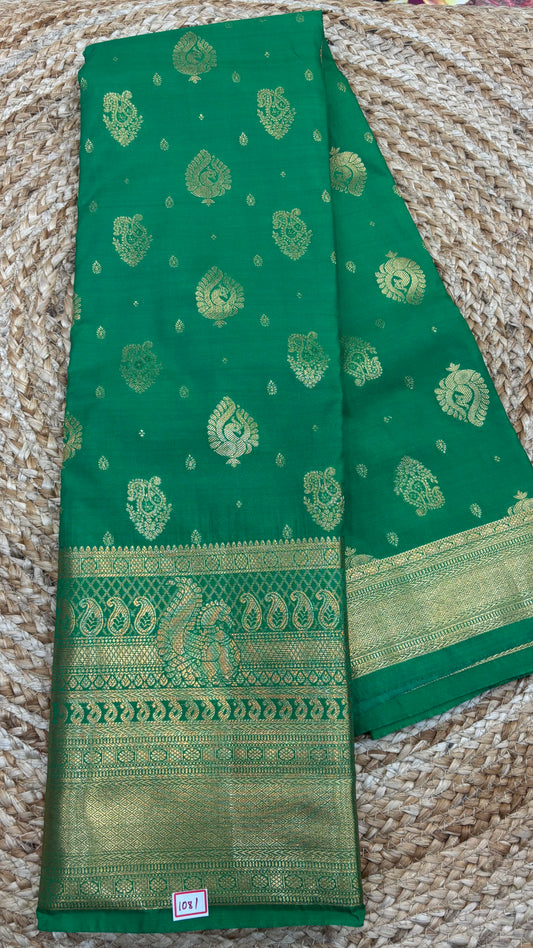 Semi Kanchi Butta Sarees