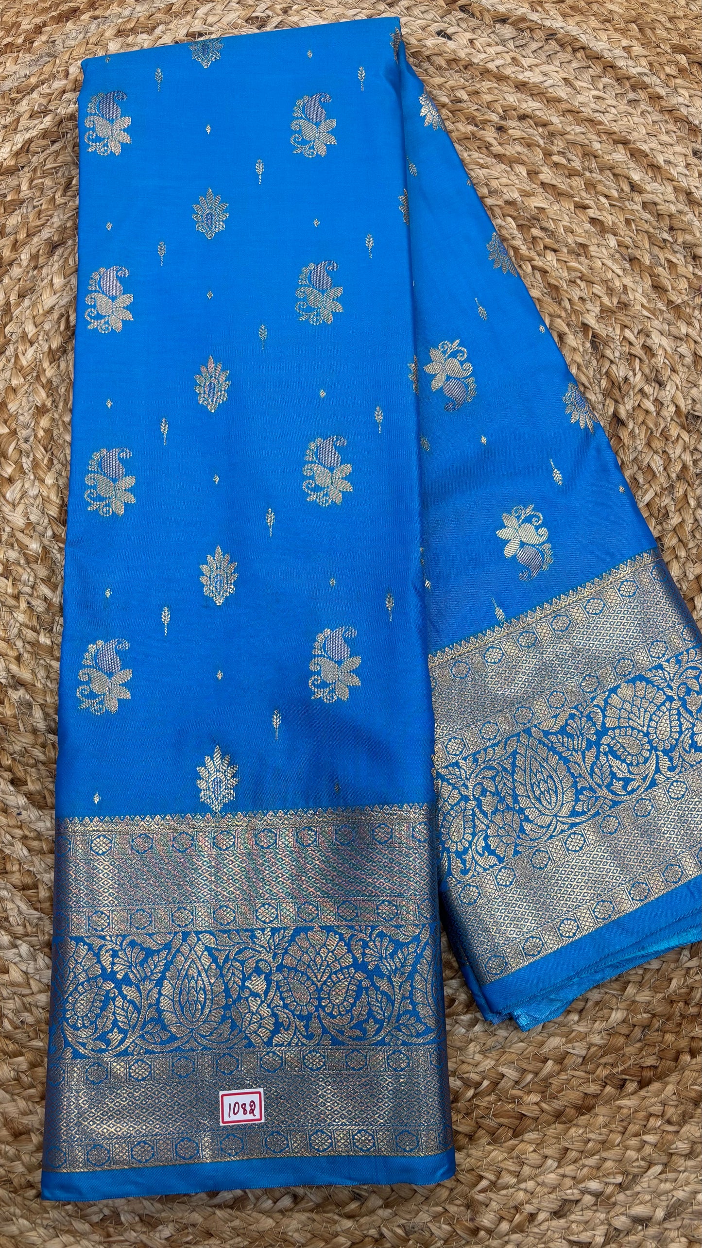 Semi Kanchi Butta Sarees