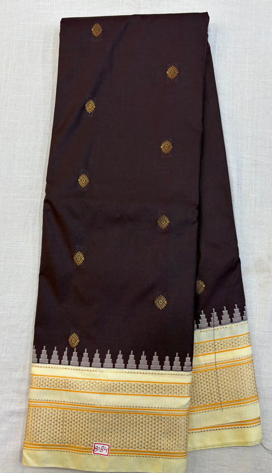 Semi Gadwal Silk Saree
