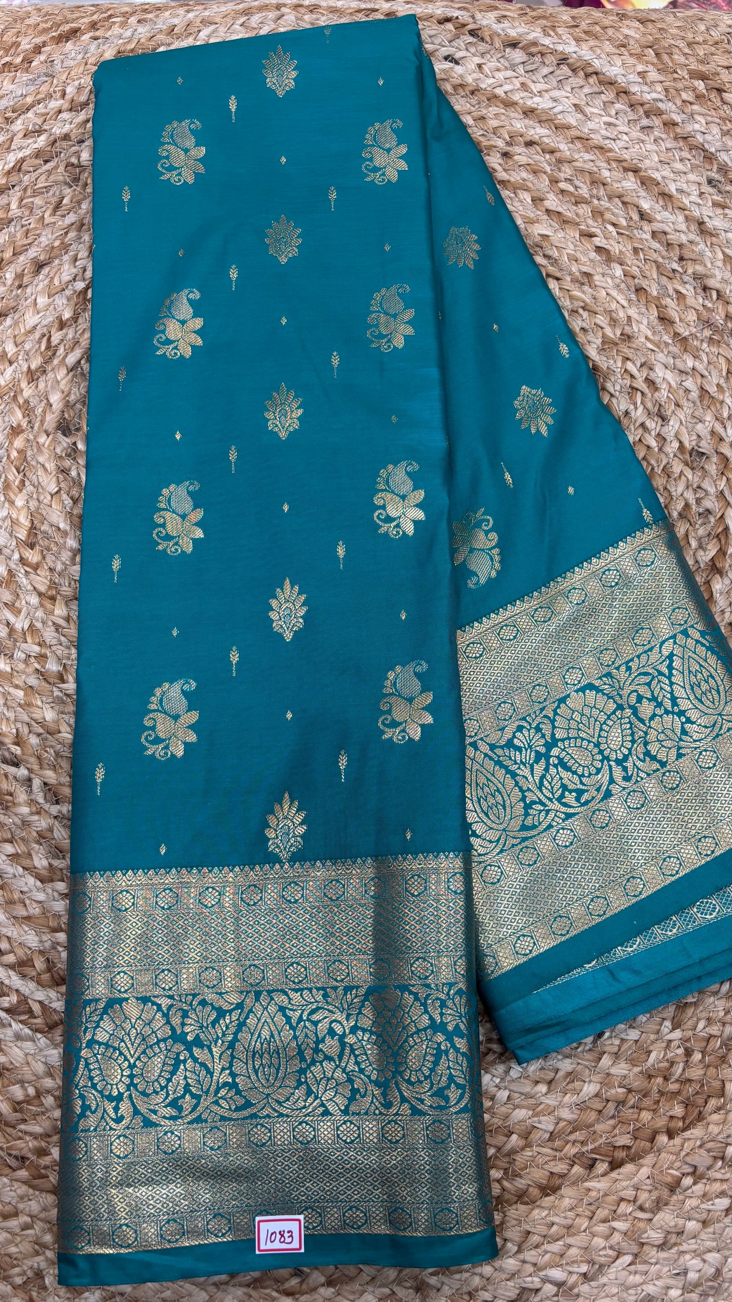 Semi Kanchi Butta Sarees