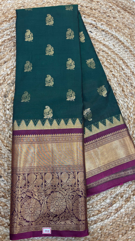 Semi Kanchi Butta Sarees