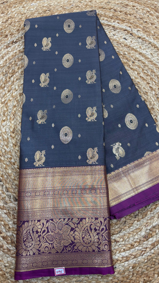 Semi Kanchi Butta Sarees