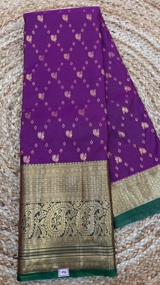Semi Kanchi Butta Sarees