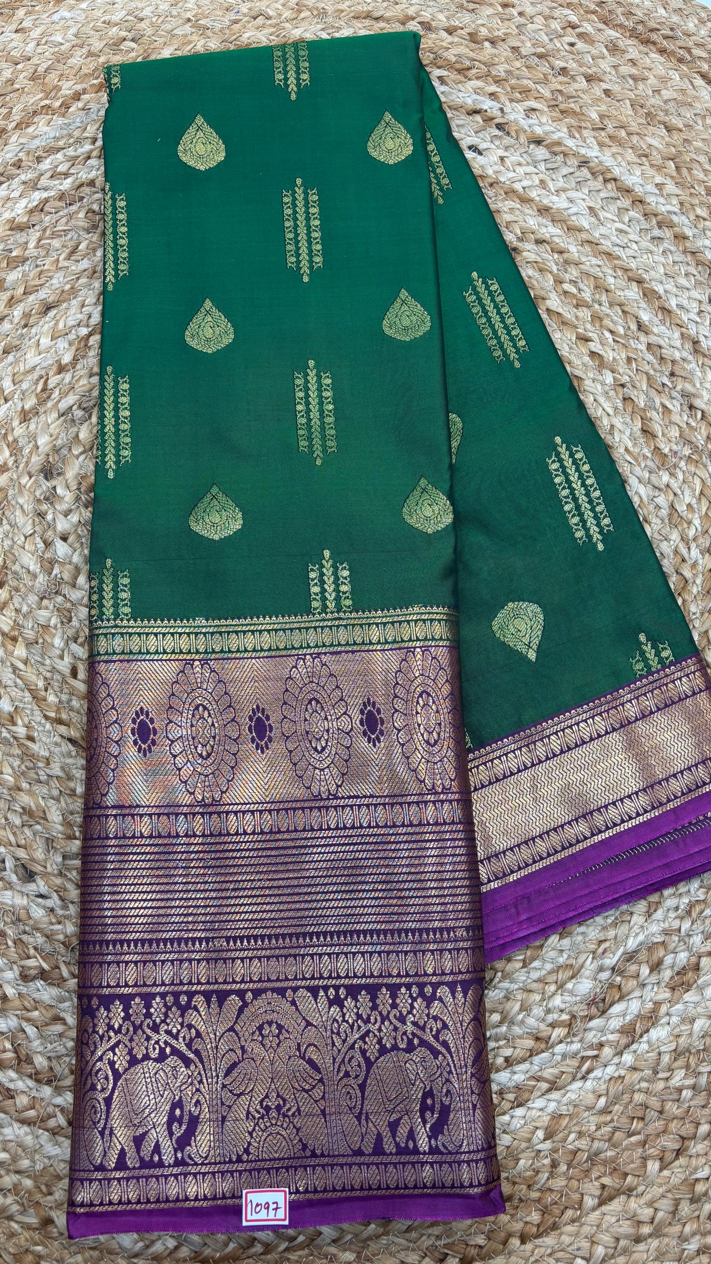 Semi Kanchi Butta Sarees