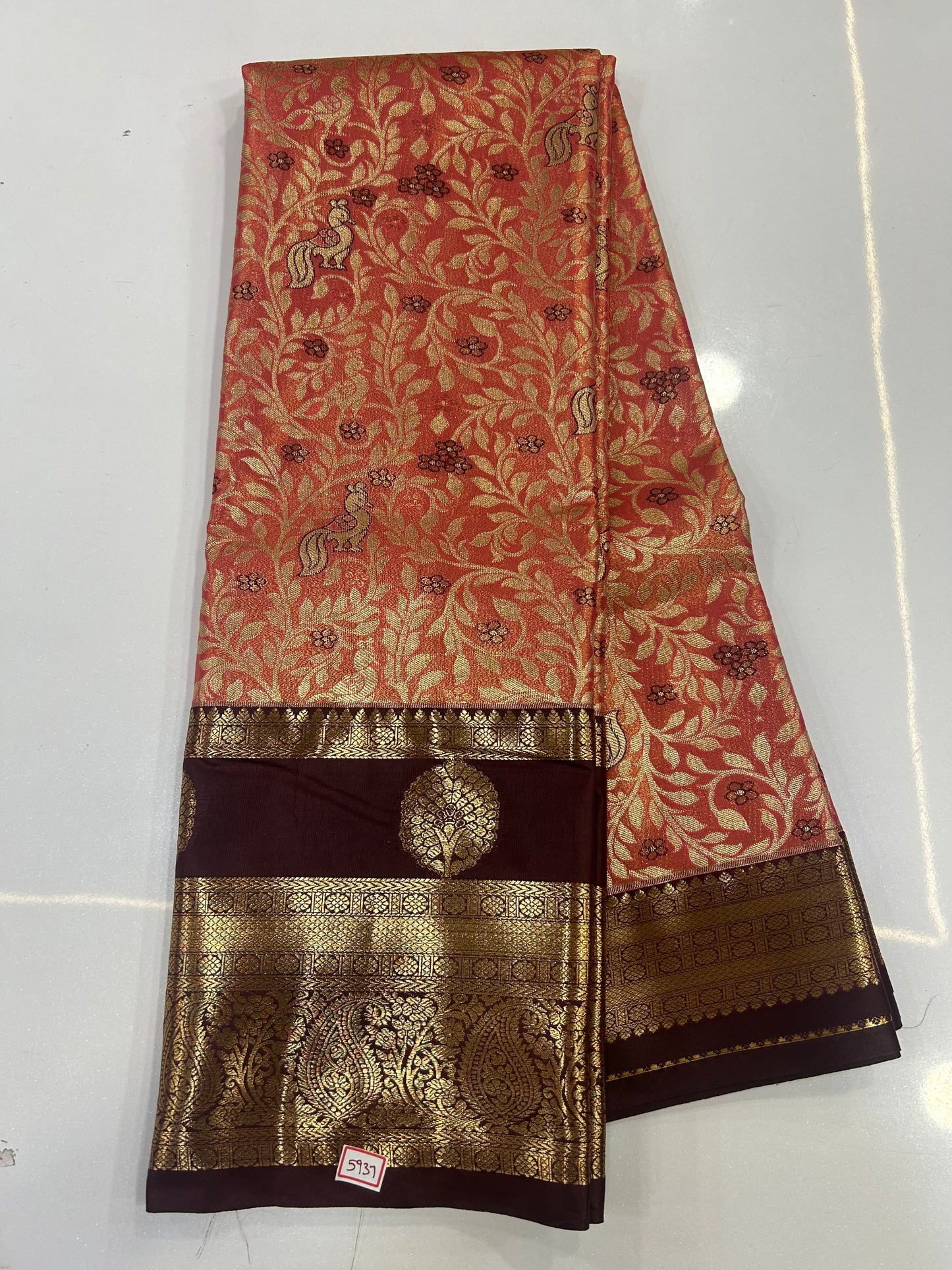 Semi Kanchi Butta Sarees