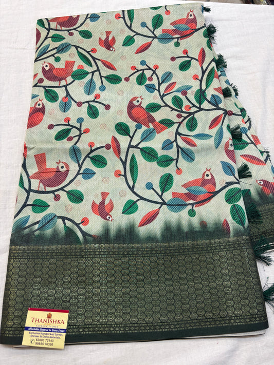 Fancy Soft silk Saree