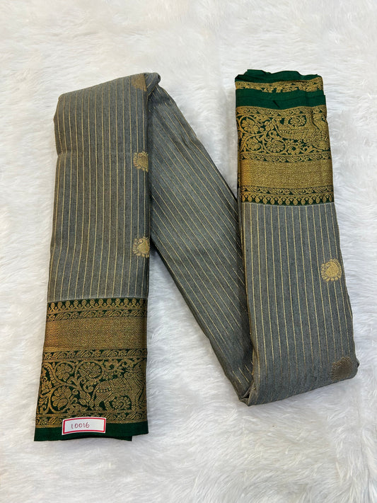 Semi Gadwal Sico Small Border Saree