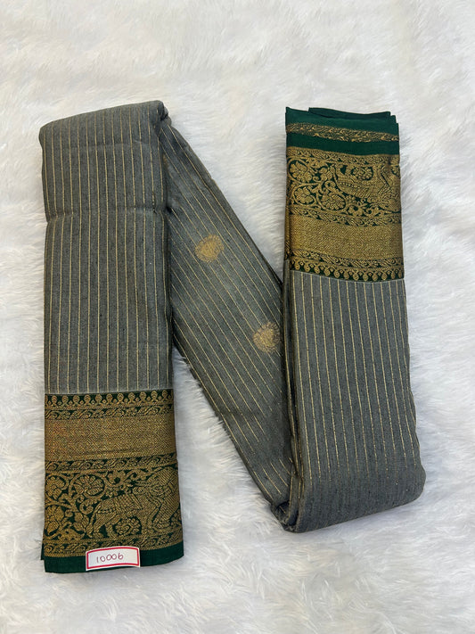 Semi Gadwal Sico Small Border Saree