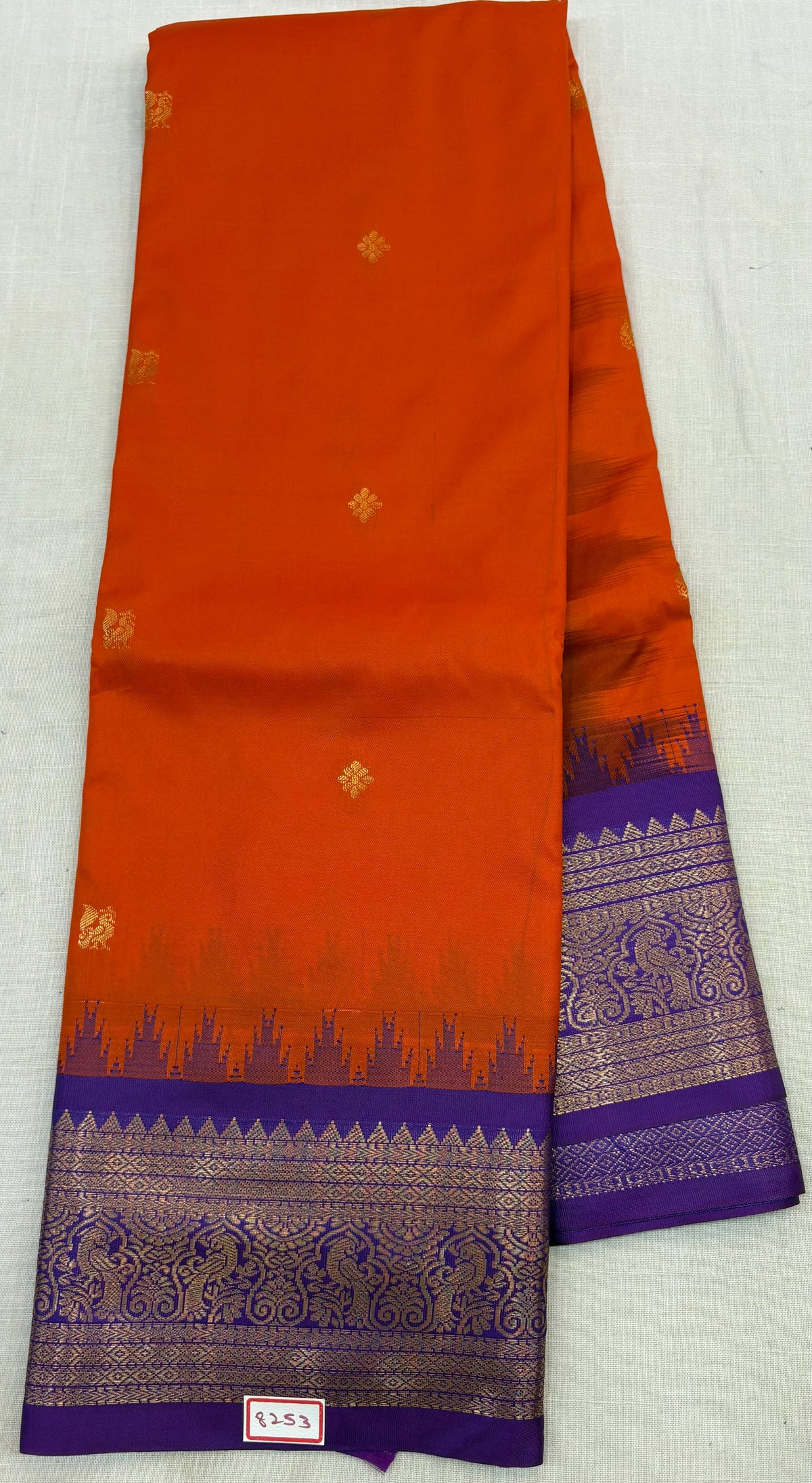 Semi Gadwal silk Sarees