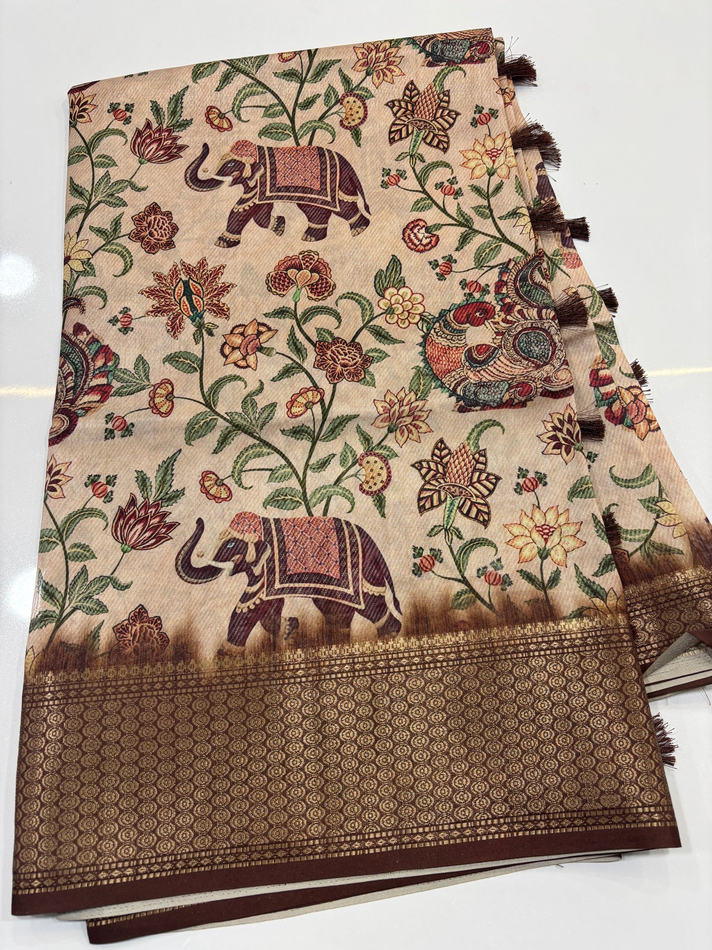 Fancy Soft silk Saree