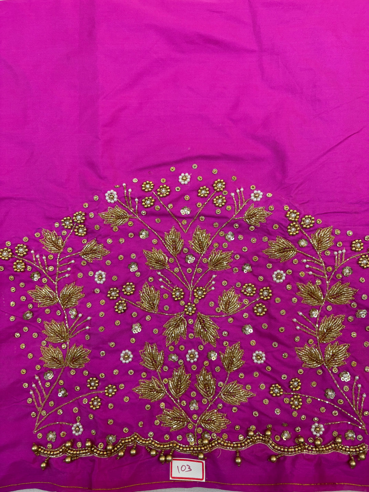 1.5 mtr Maggam work blouse