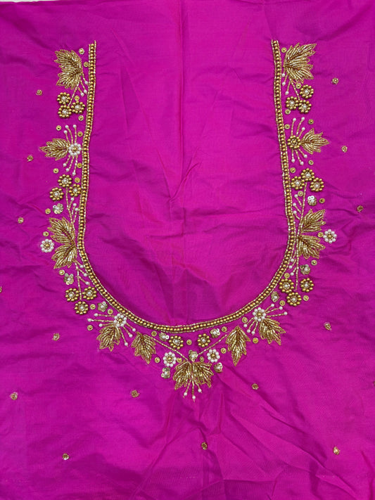 1.5 mtr Maggam work blouse
