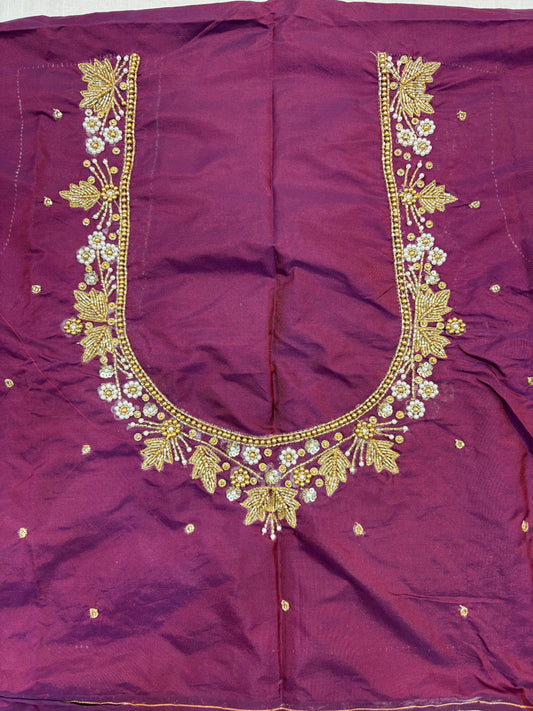 1.5 mtr Maggam work blouse