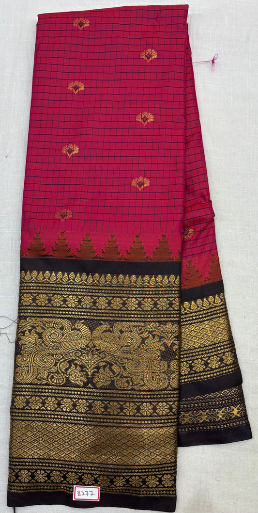 Semi Gadwal Silk Sarees