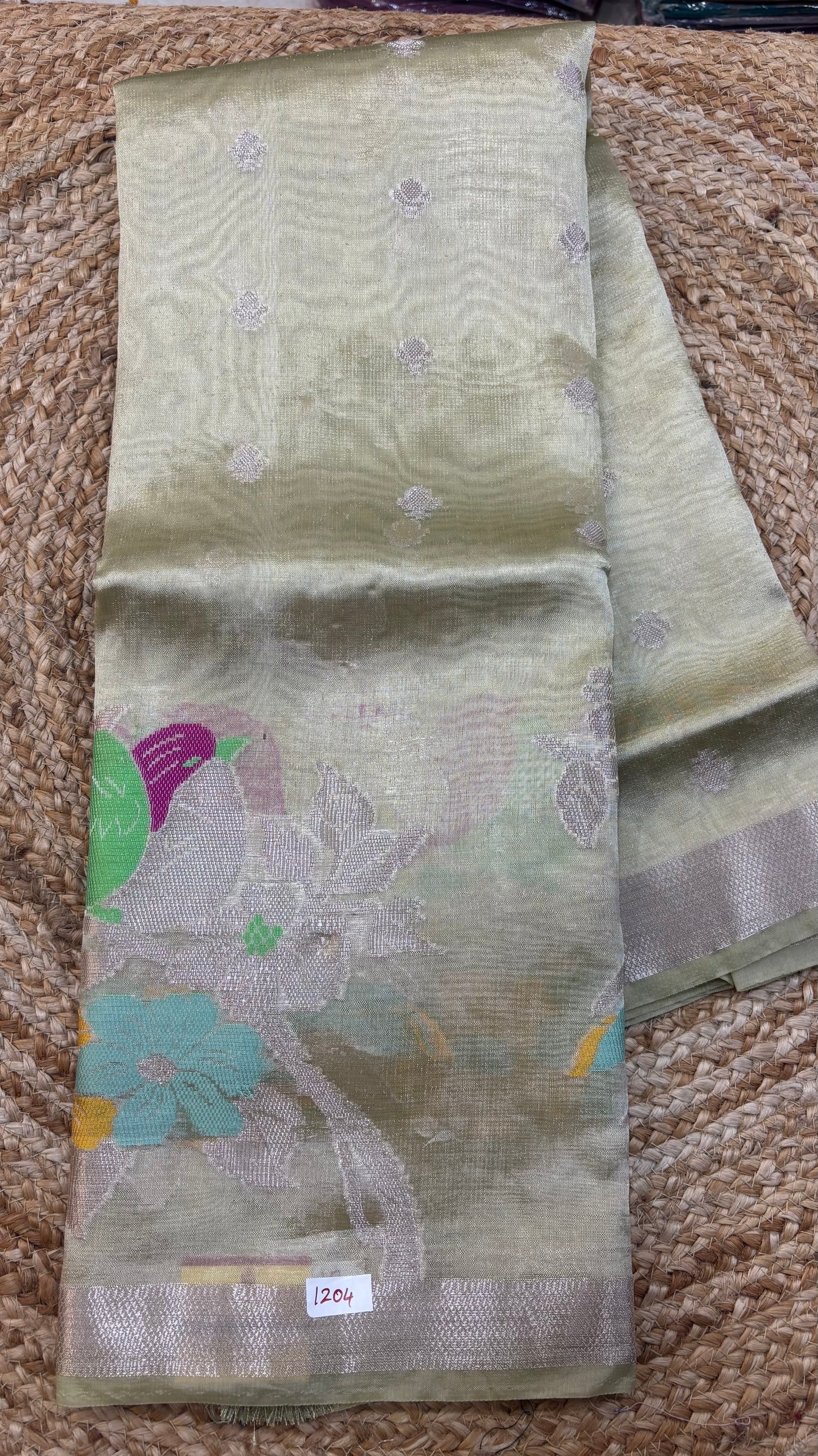 Paper Silk Jamdani sarees