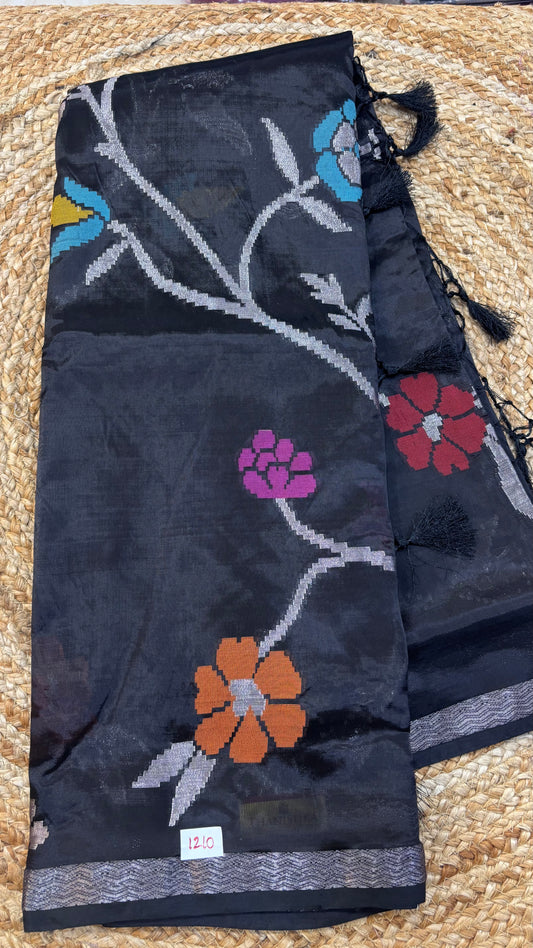 Paper Silk Jamdani sarees