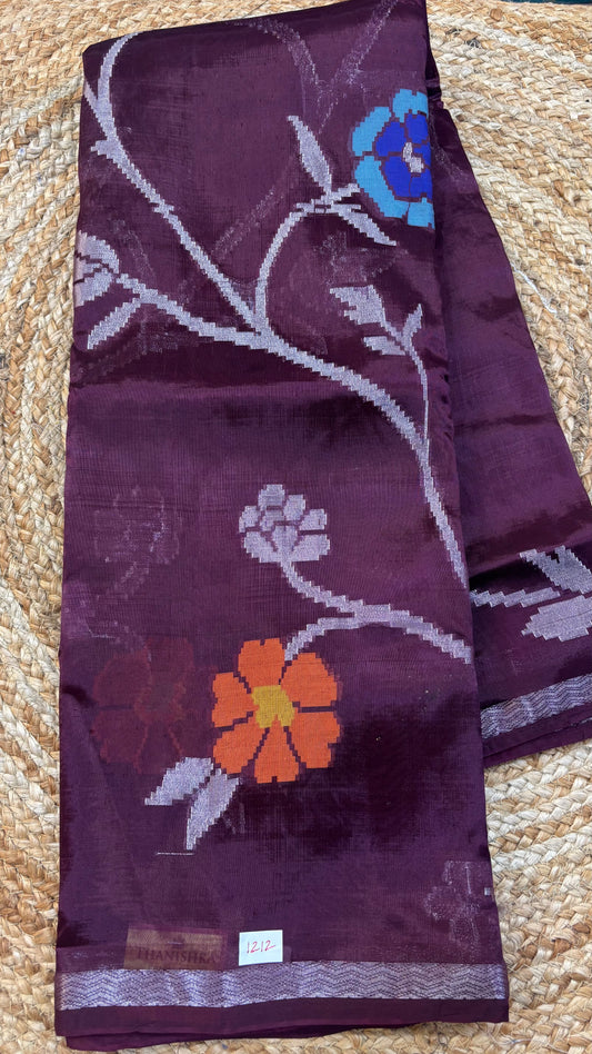 Paper Silk Jamdani sarees