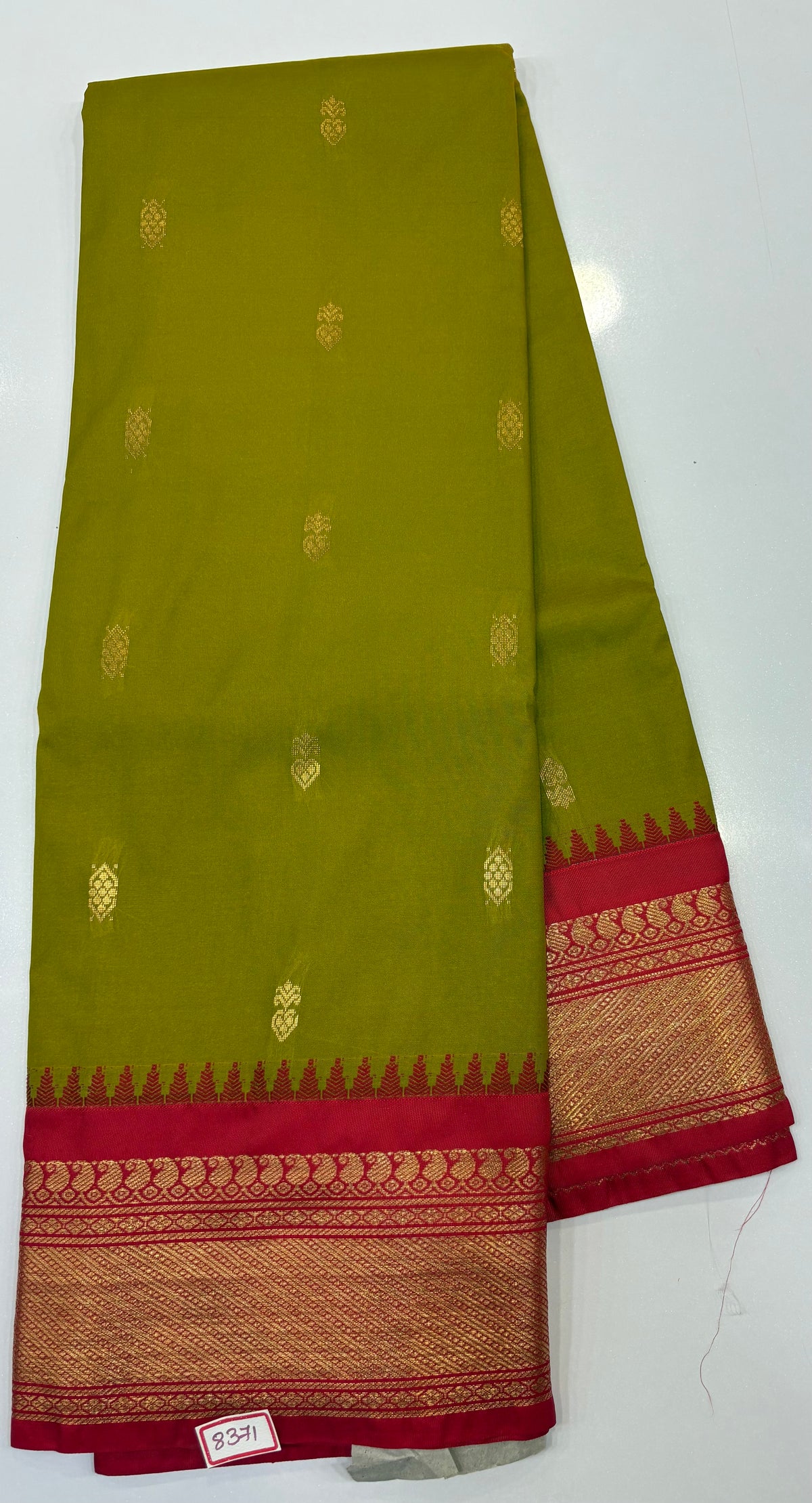 Semi Gadwal Silk Small border