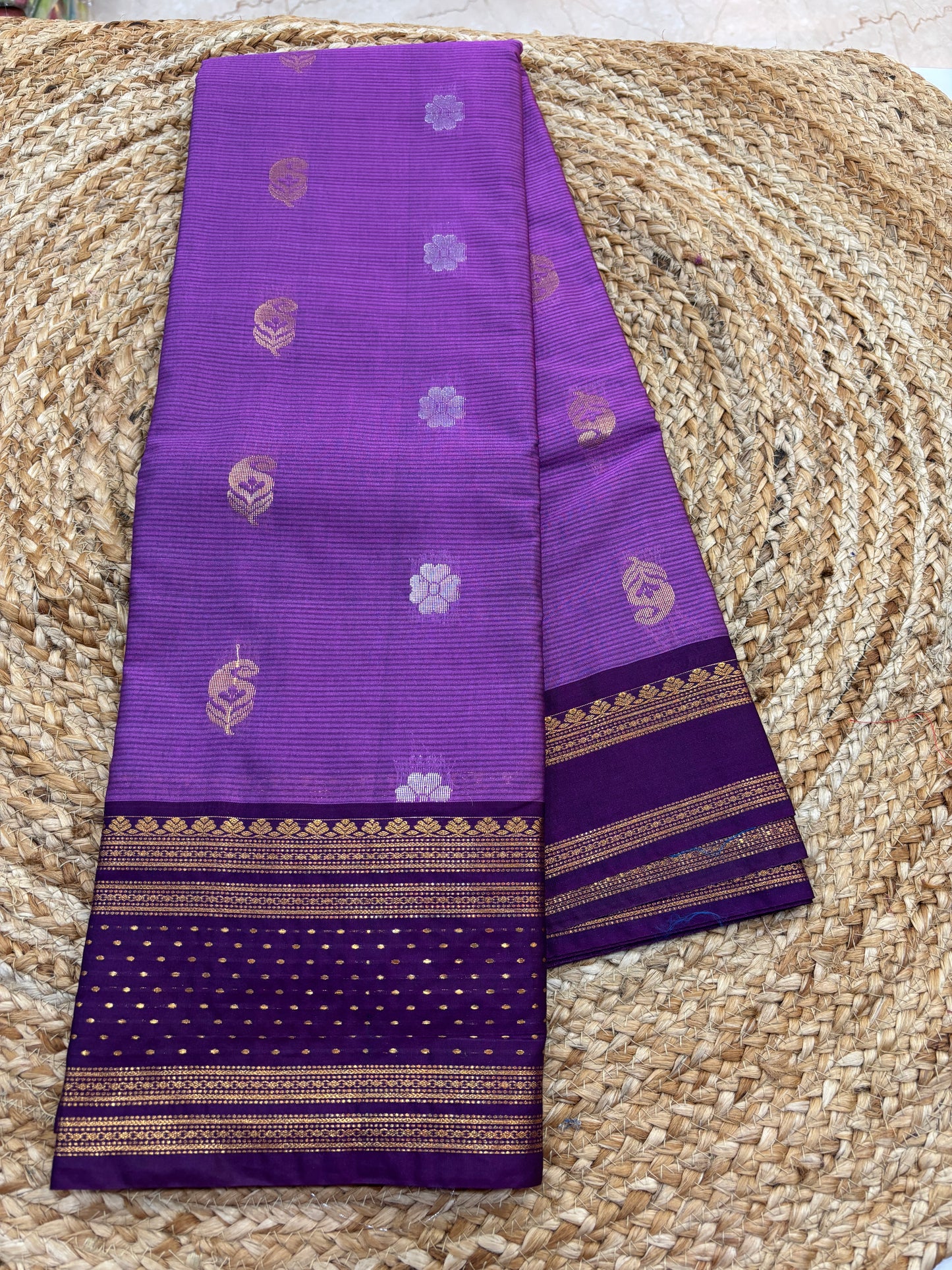 Semi Gadwal Gadwal Sico Vintage saree