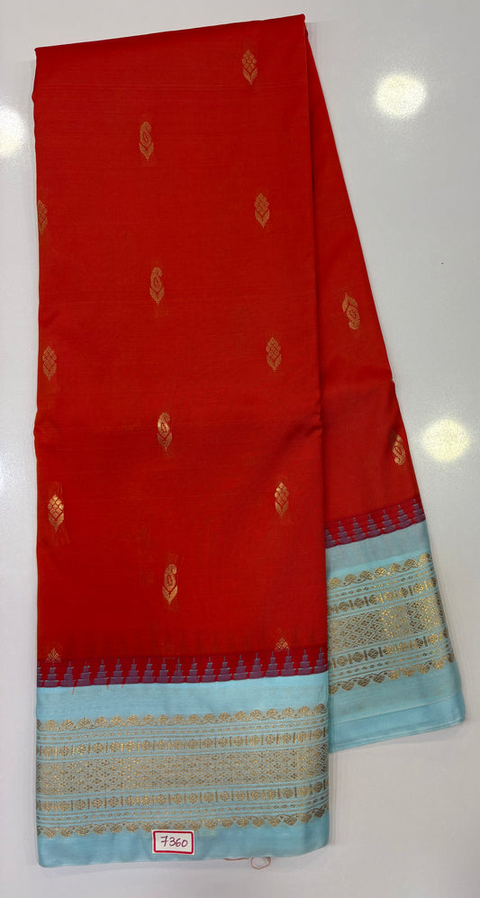 Semi Gadwal Silk Sareees