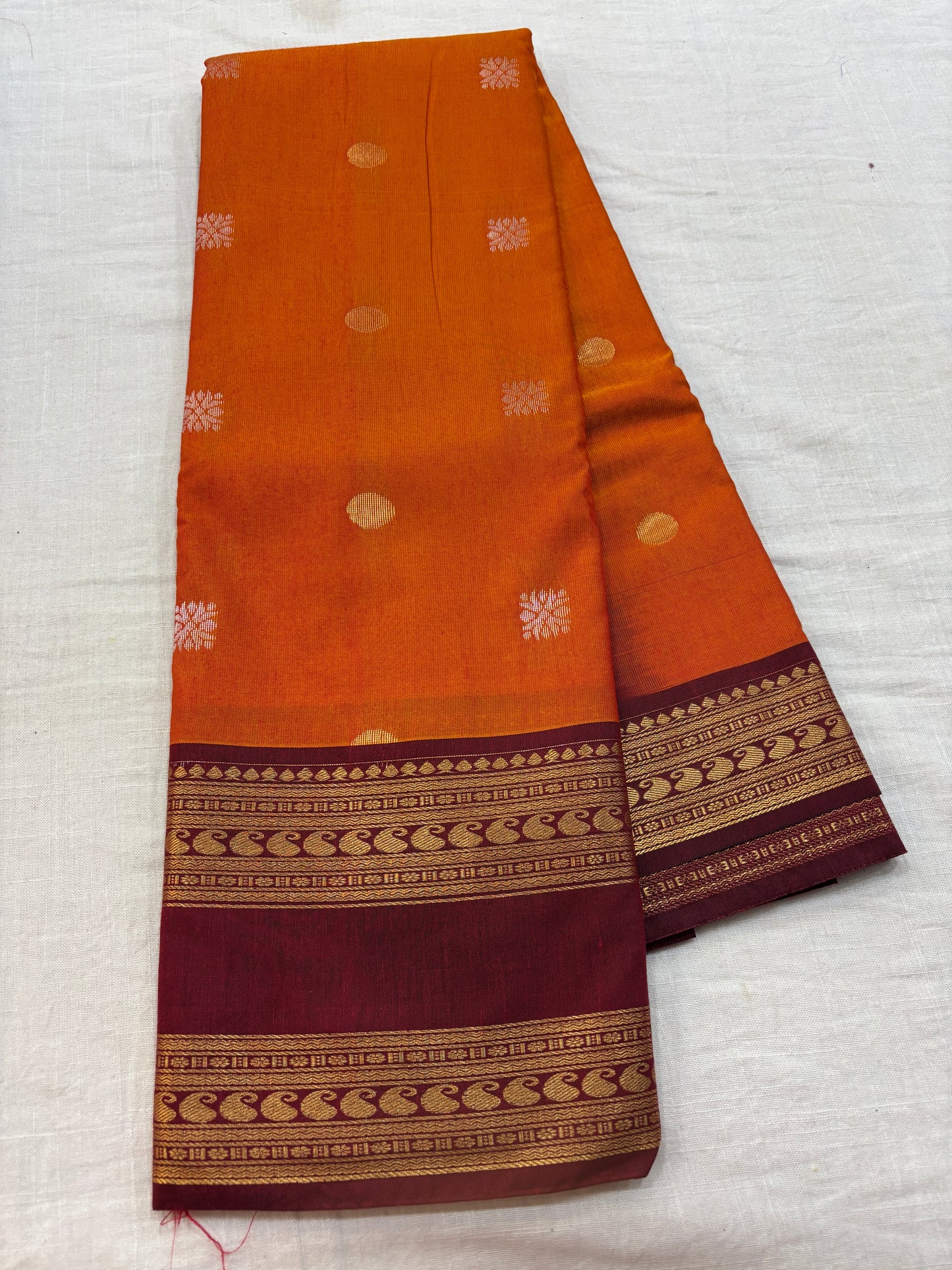 Semi Gadwal Gadwal Sico Vintage saree