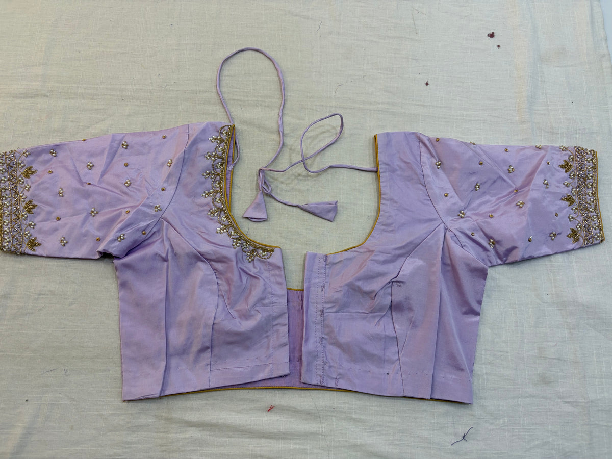 Readymade Maggam work blouse - Fully Stitched