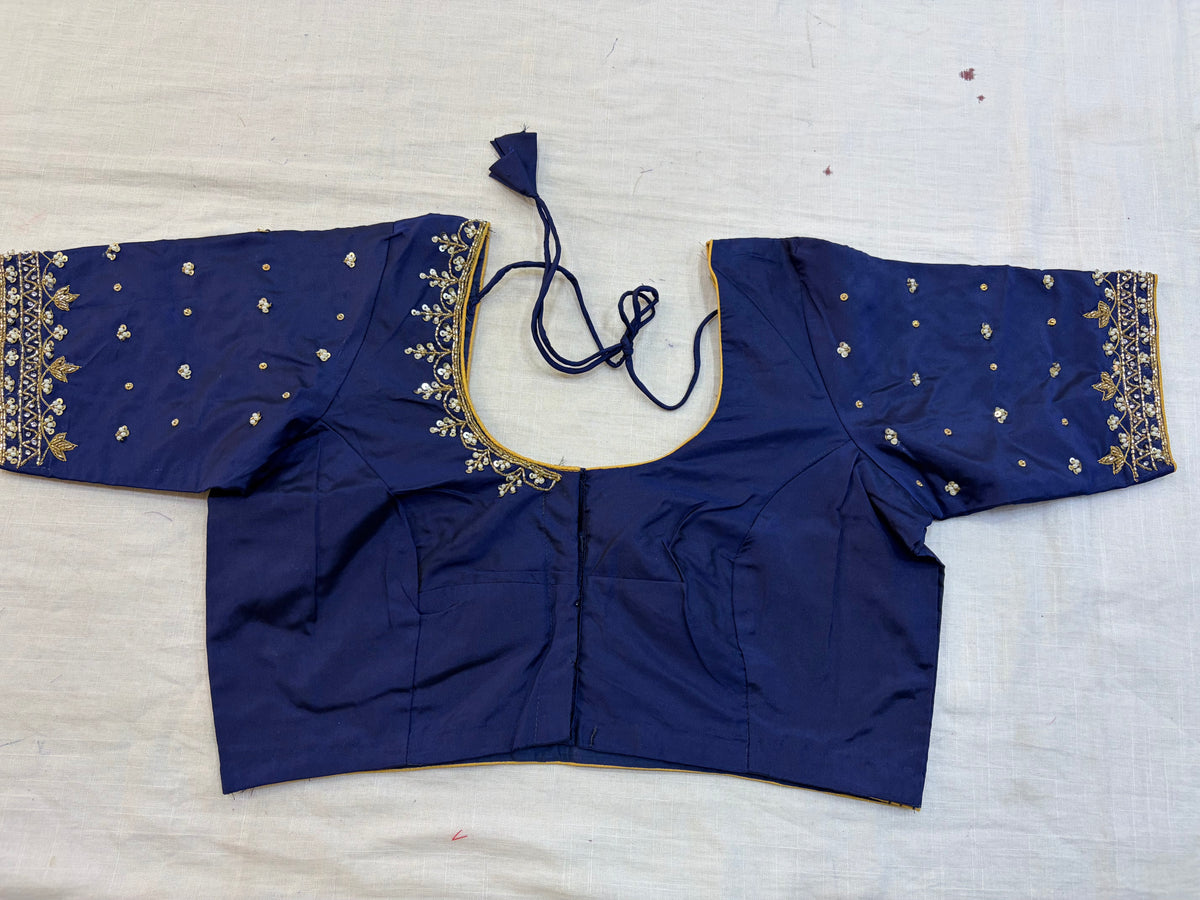 Readymade Maggam work blouse - Fully Stitched