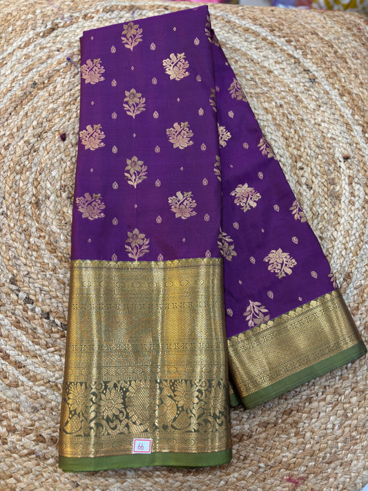 Semi Kanchi Butta Sarees
