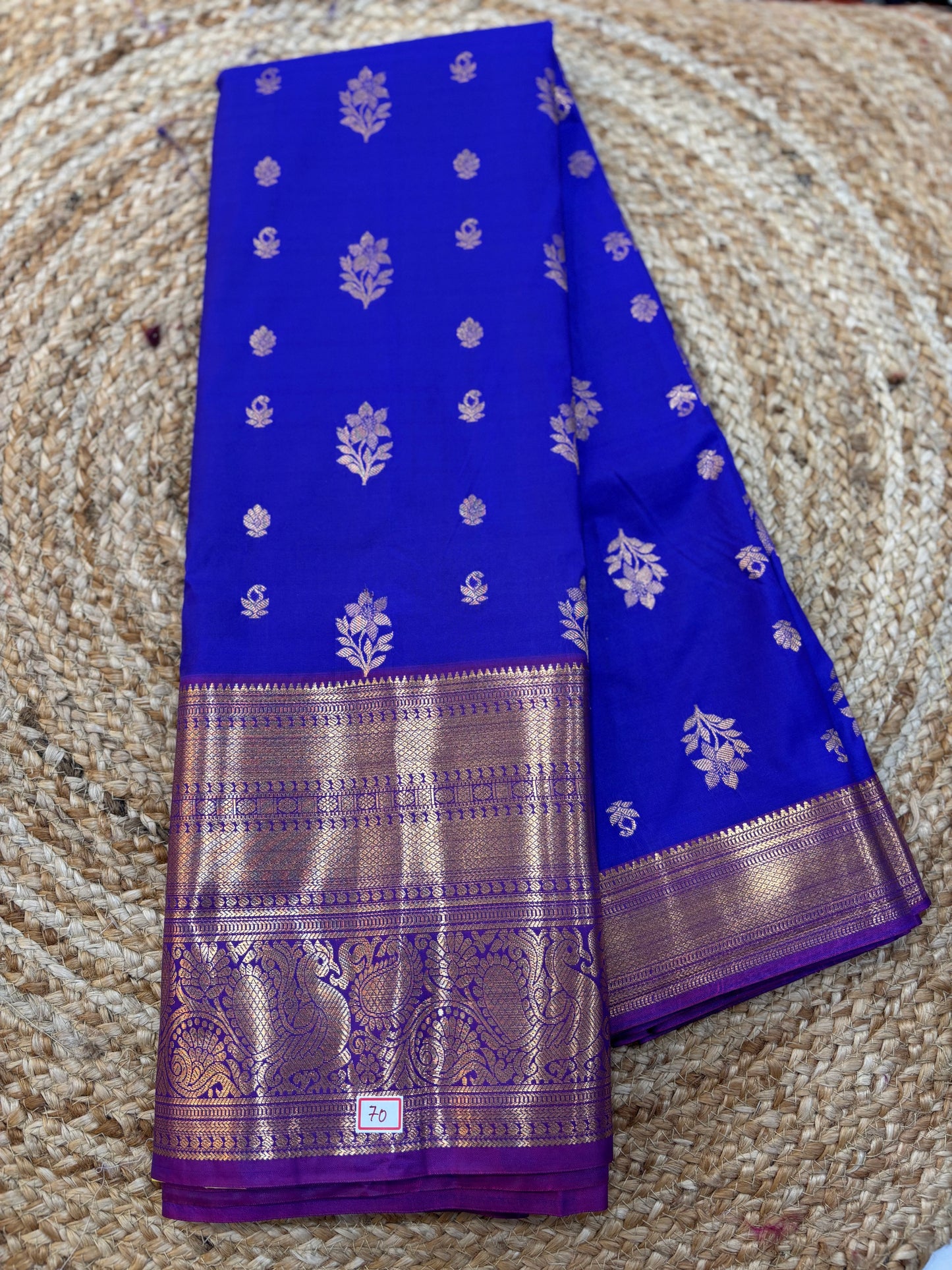 Semi Kanchi Butta Sarees