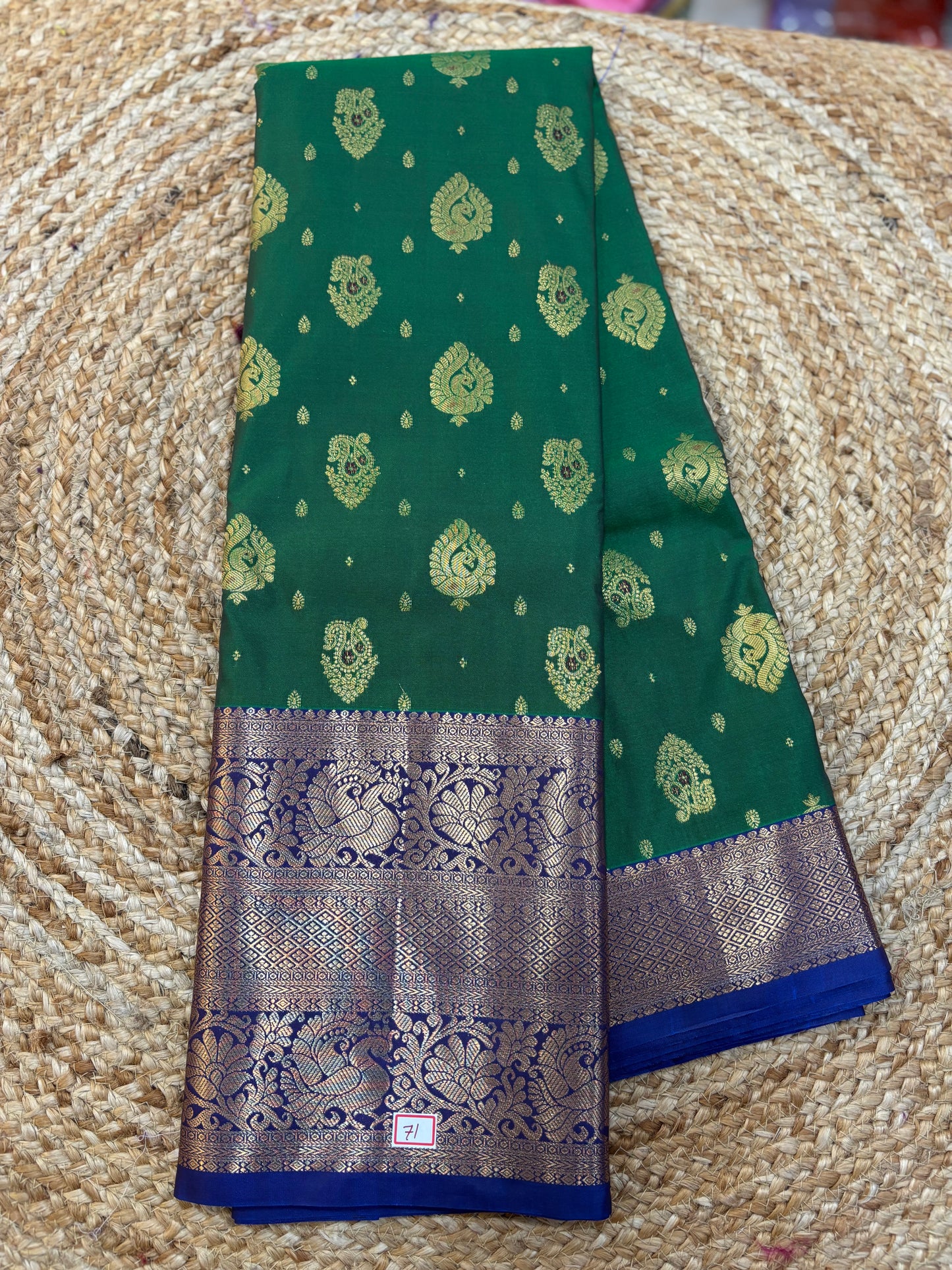 Semi Kanchi Butta Sarees