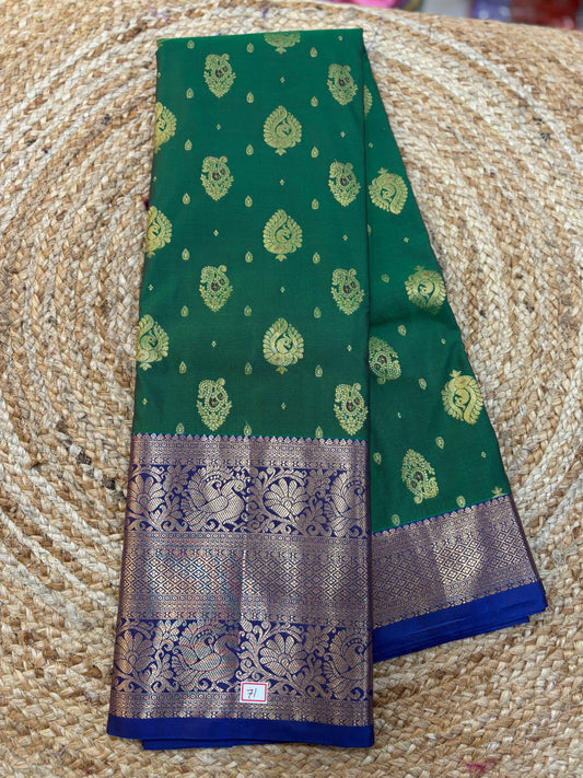Semi Kanchi Butta Sarees